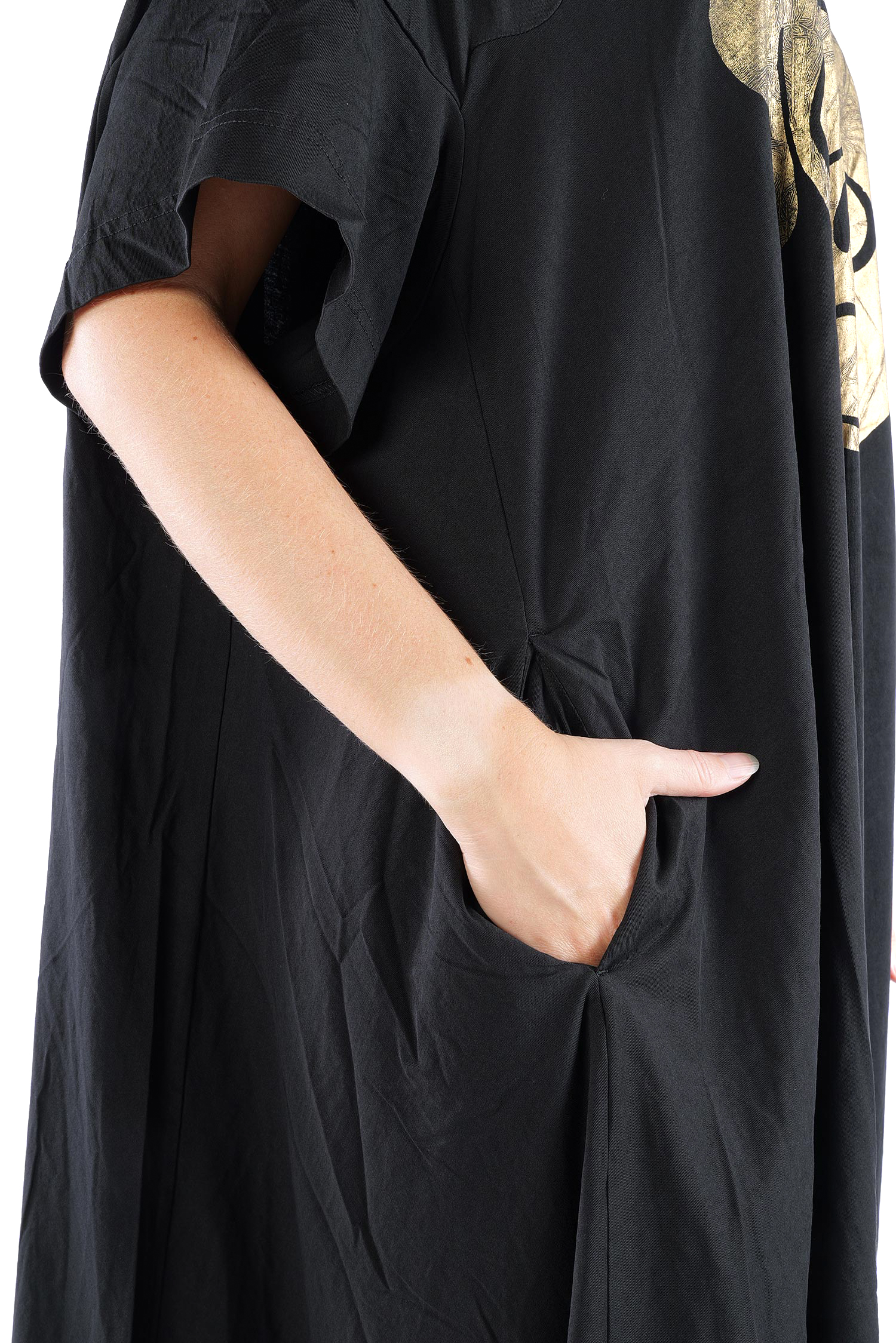 A-Linien Kleid - Black print - 2261300909
