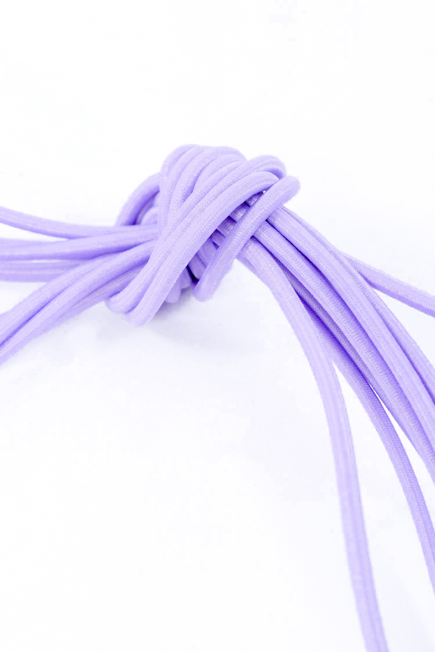Elastic shoelace - 3mm - lila
