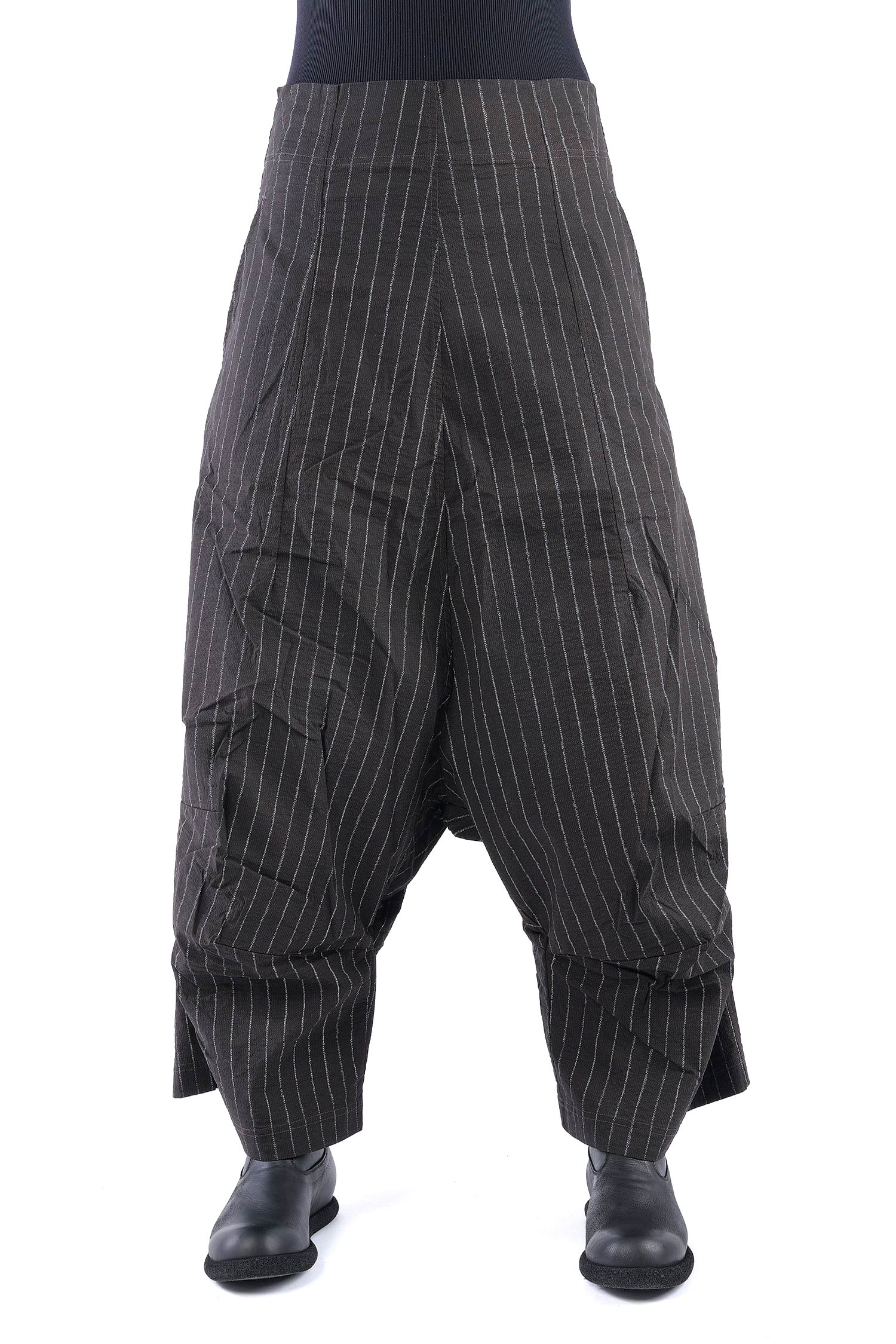 Weite Stretchhose - Umbra cloud stripe - 2261240104