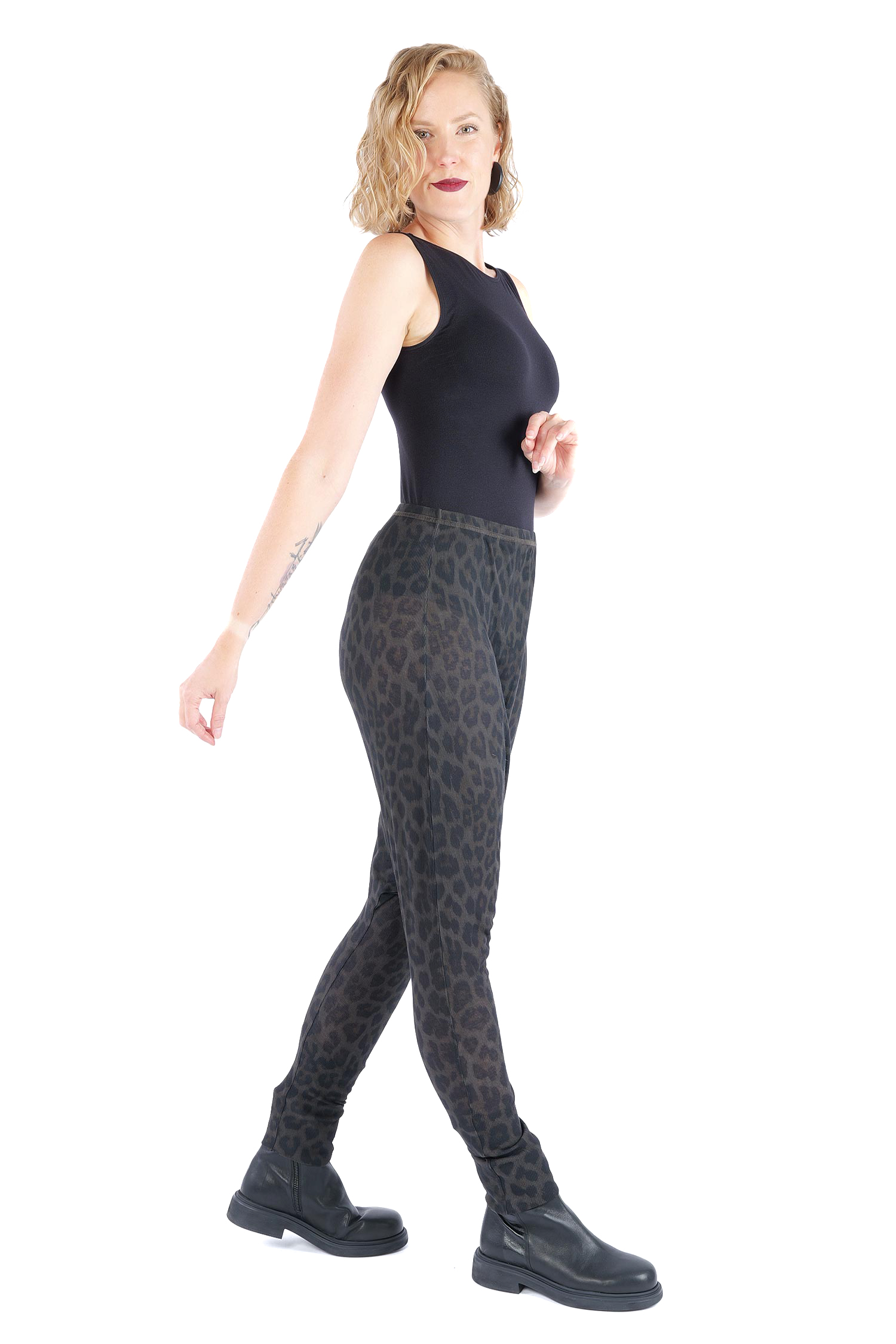 Rippjersey Hose - Leo black cloud - 2261140101