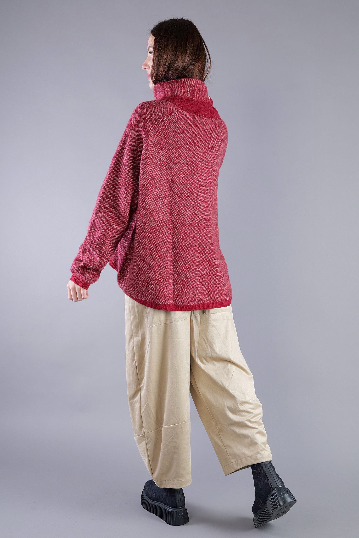 Strickpullover - Lava crystal jacquard - 2263270702