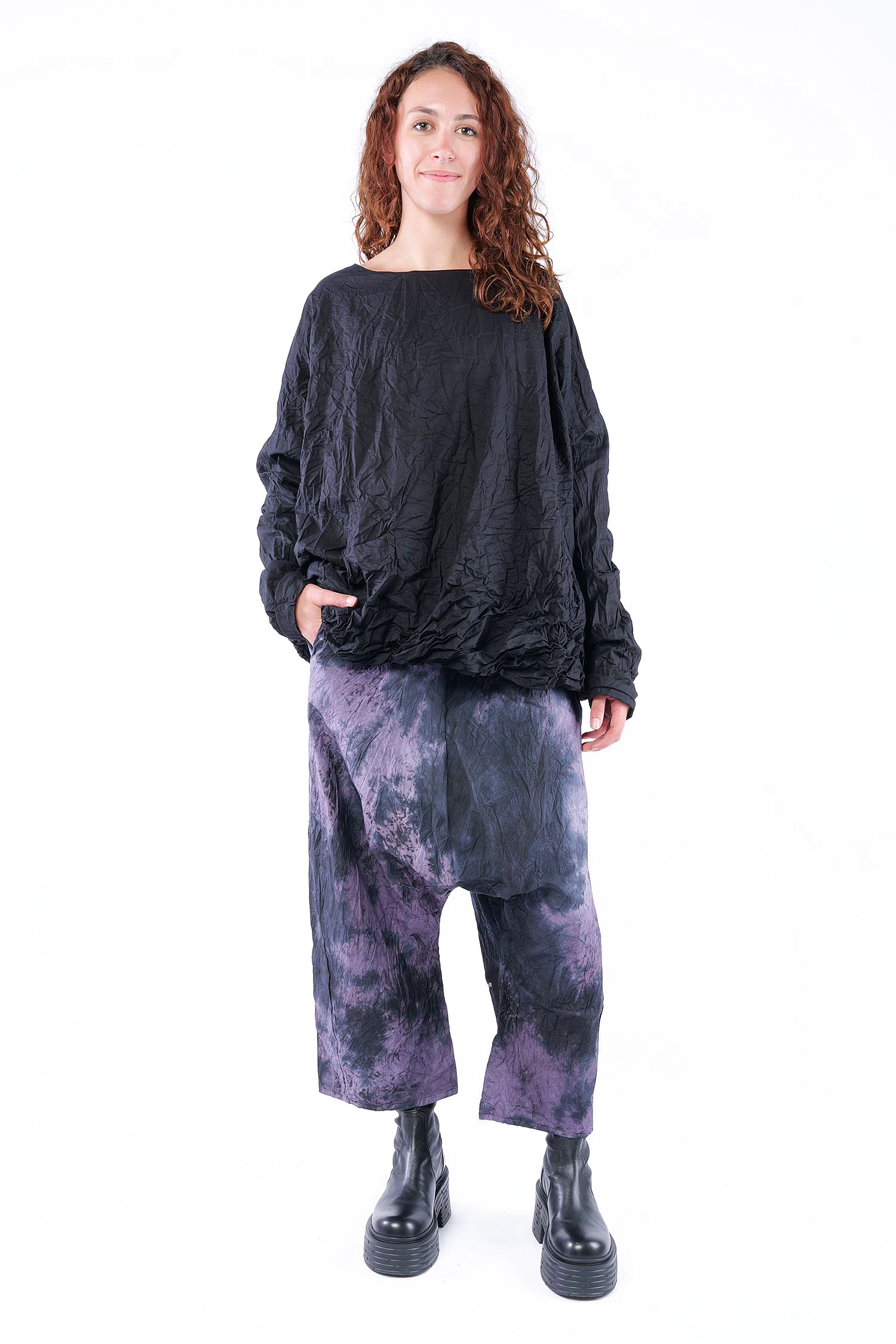 Oversize Pullover - Schwarz - Wundklar