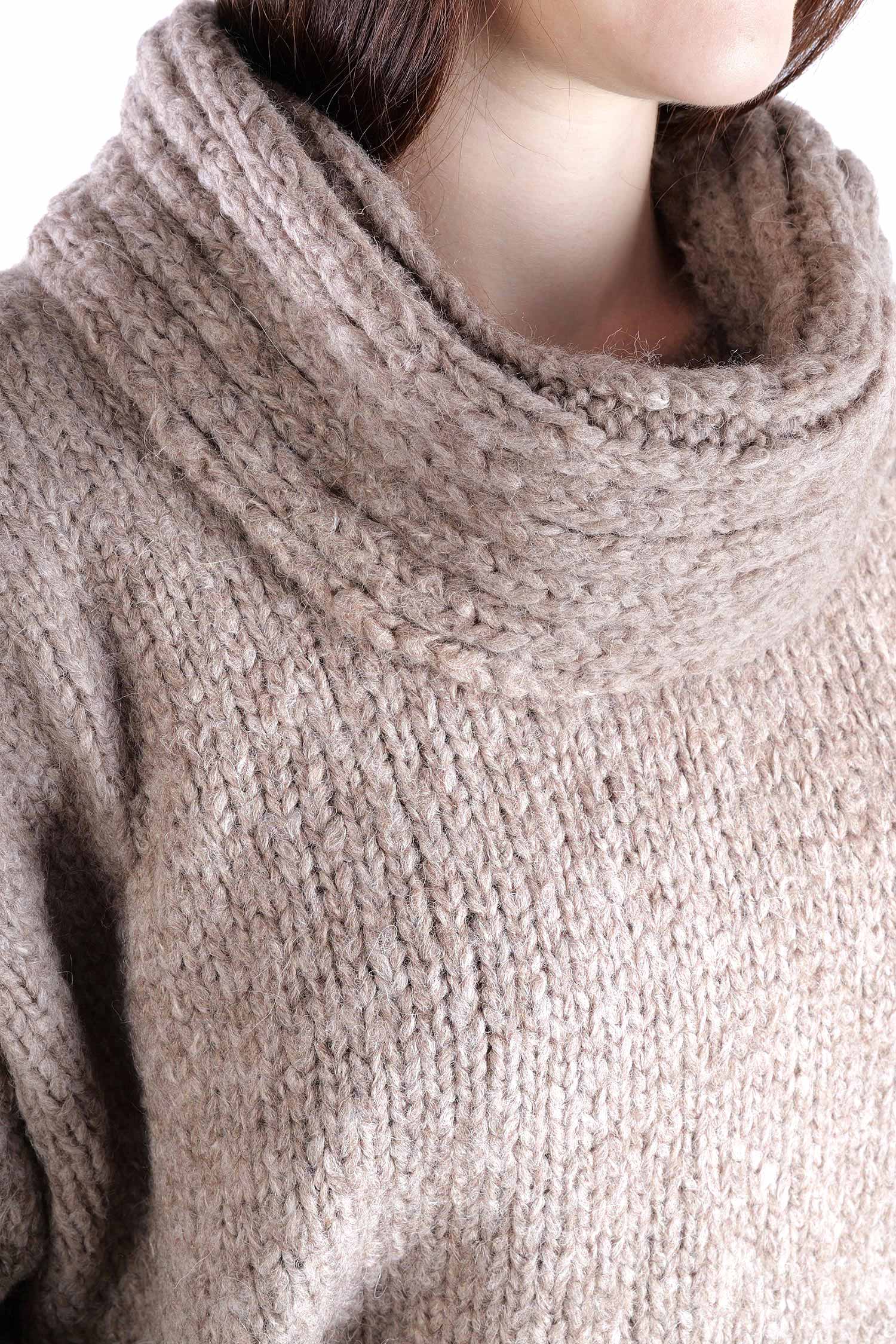 Oversize Strickpullover - Dusty rose - Frantic