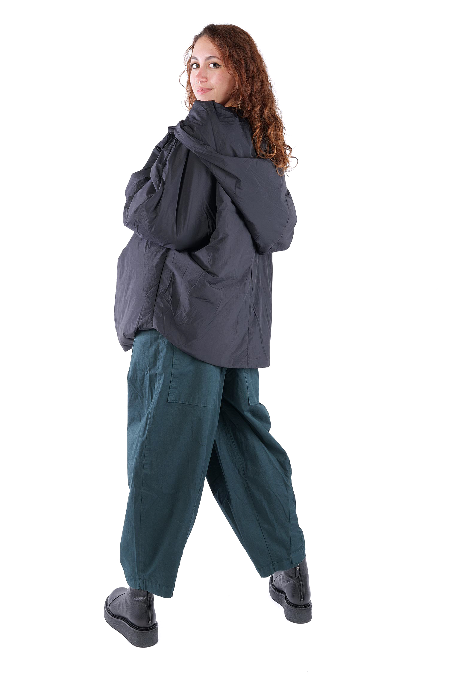 Leichte Winterjacke - Schwarz - SX116