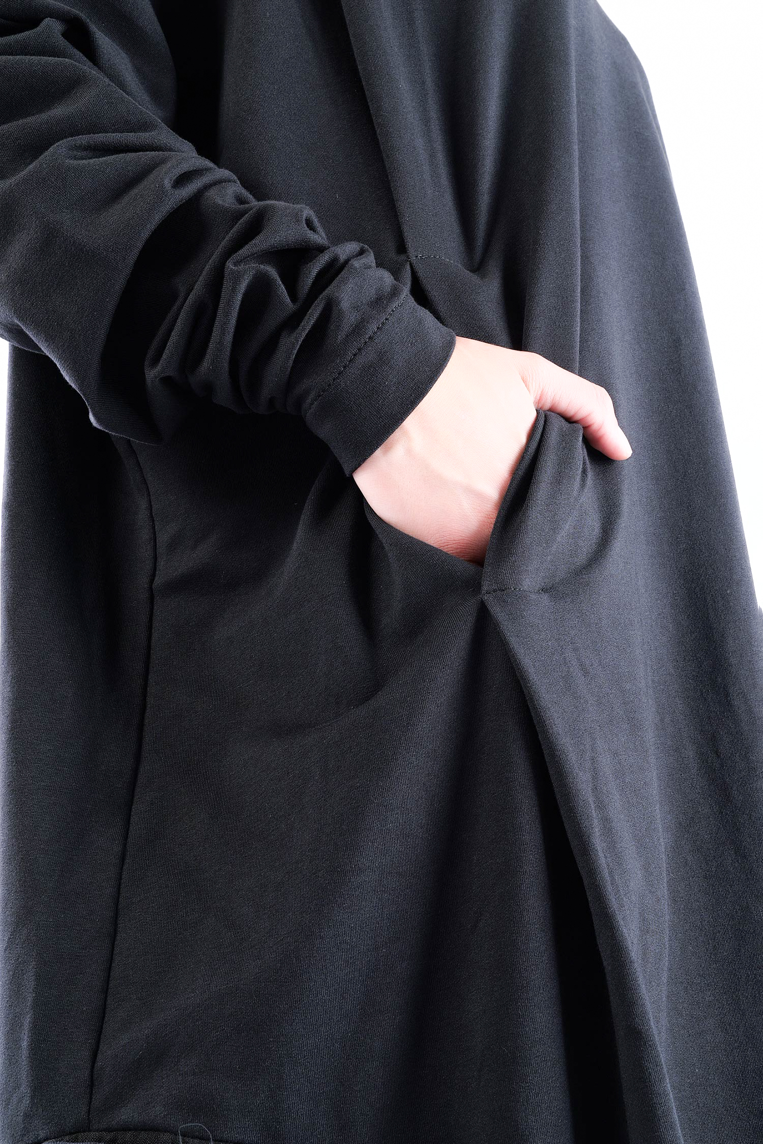 Oversize Tunika - Schwarz - J.Maia