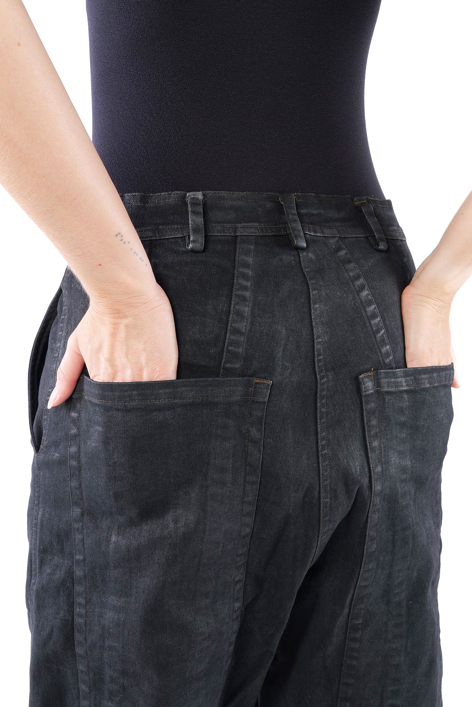 Weite Hose - Black gloss - 2261040126