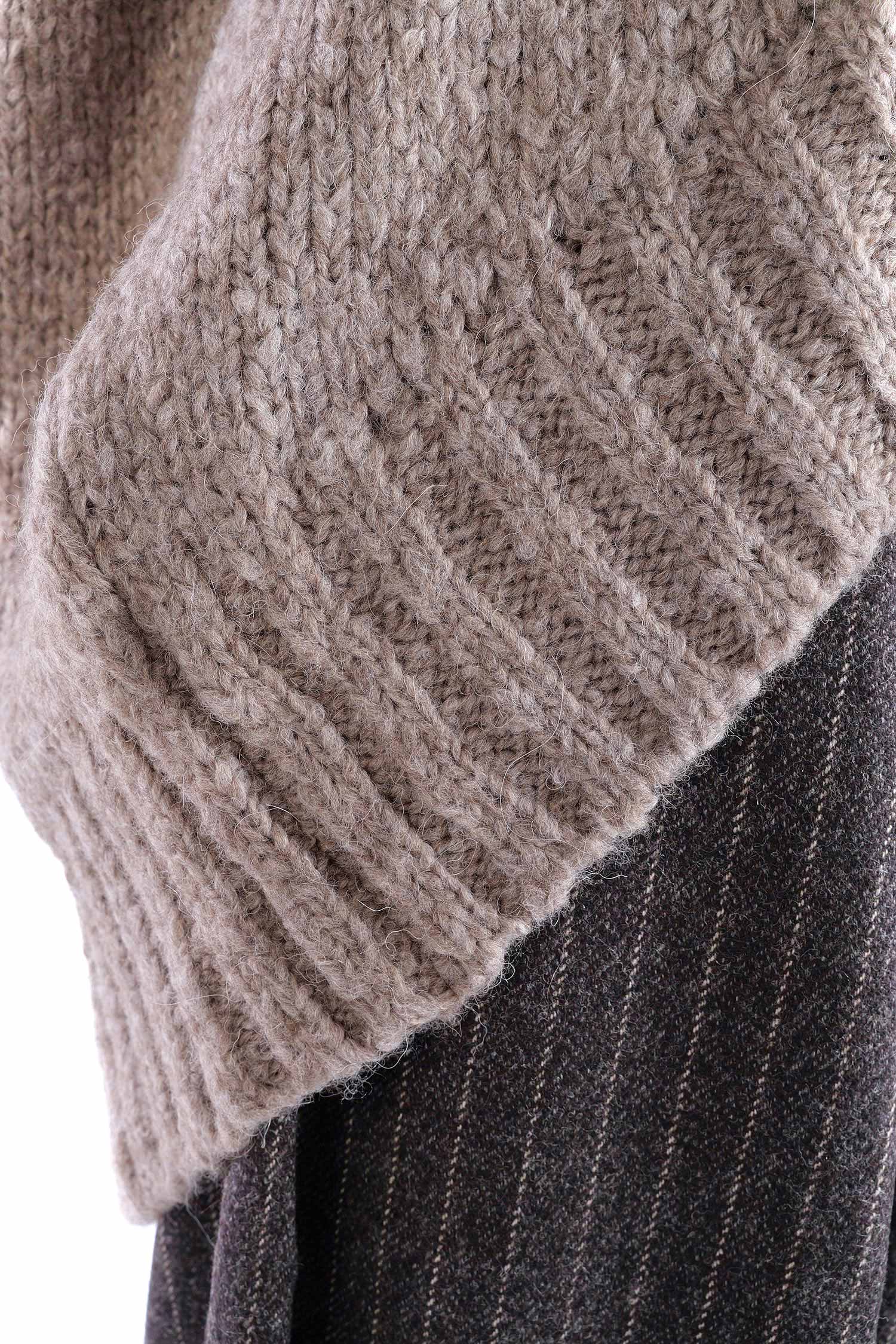 Oversize Strickpullover - Dusty rose - Frantic