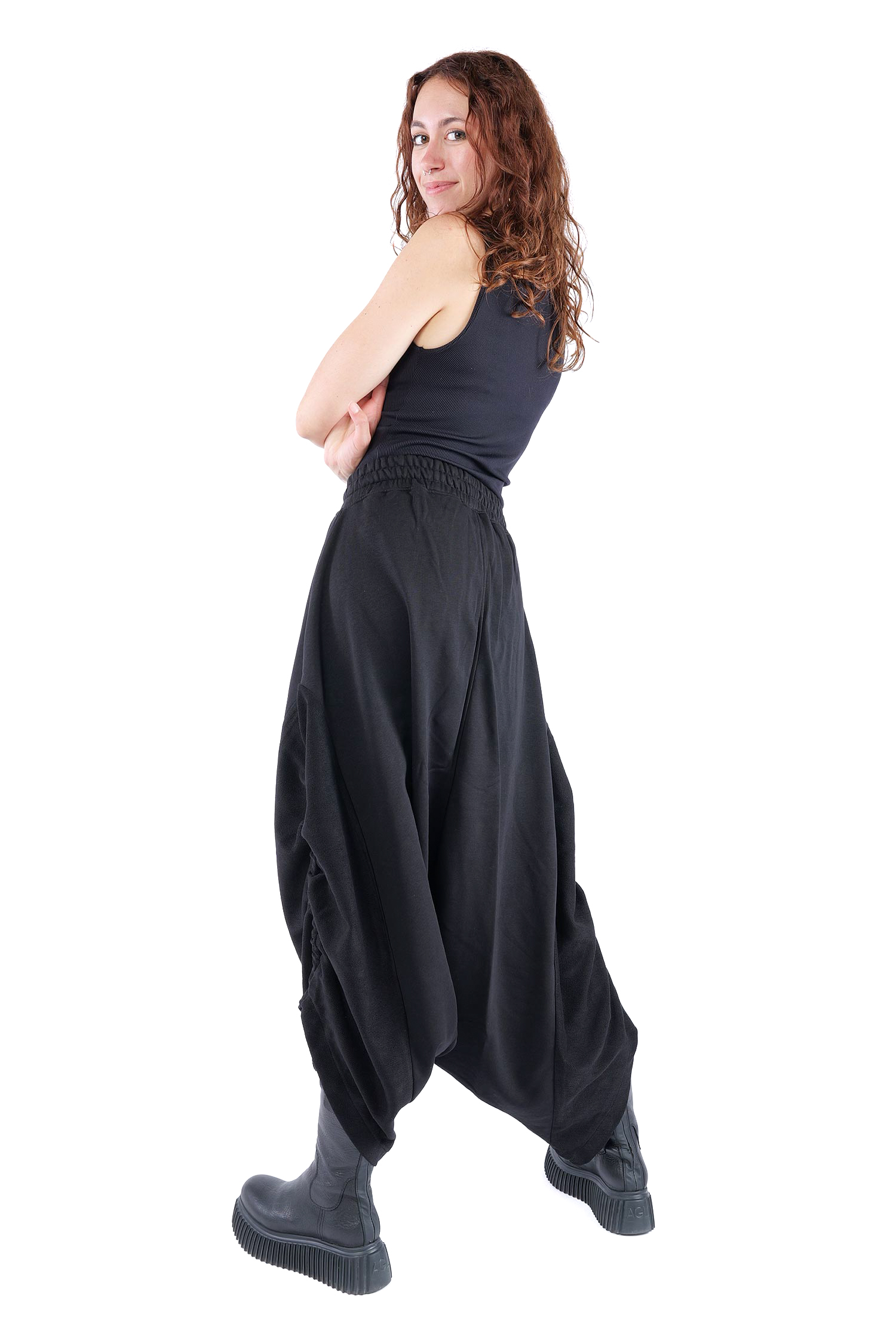 Harem pants - Black - W5453