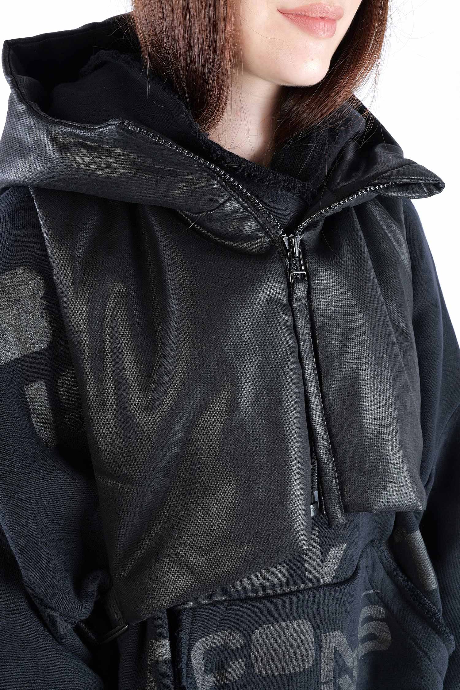 Kurze Weste - Black coated - Pinpin