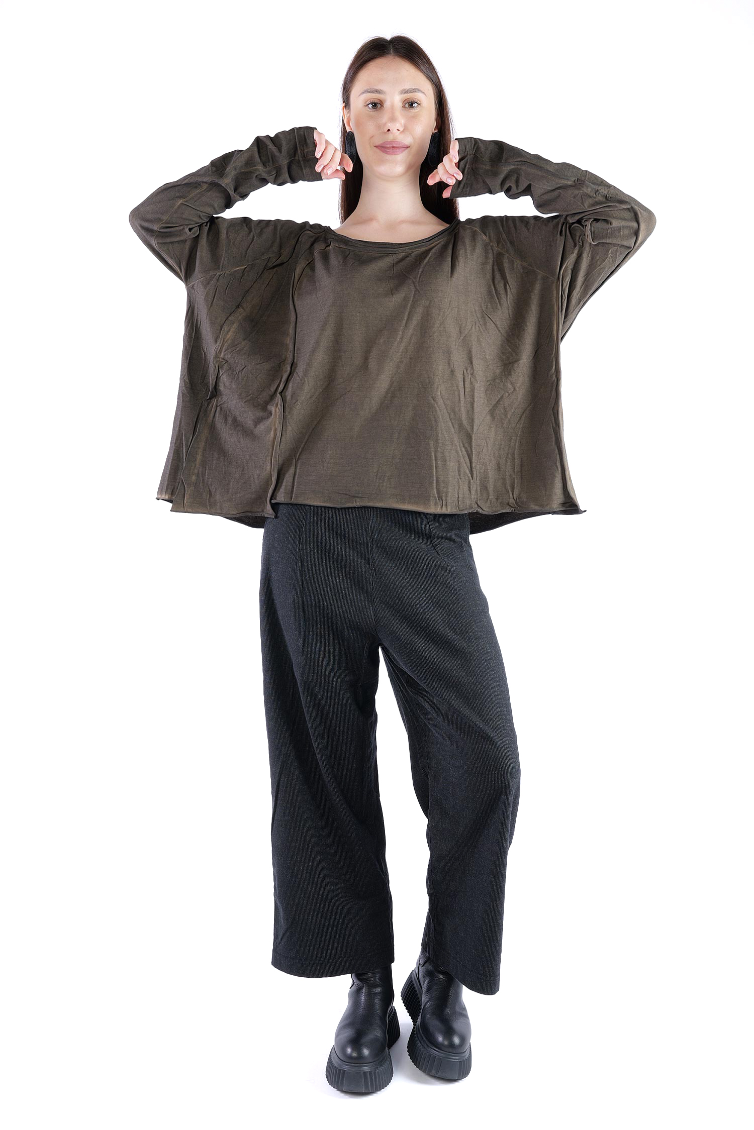 Oversize Jerseypullover - Dk dakar cloud - 2262560506