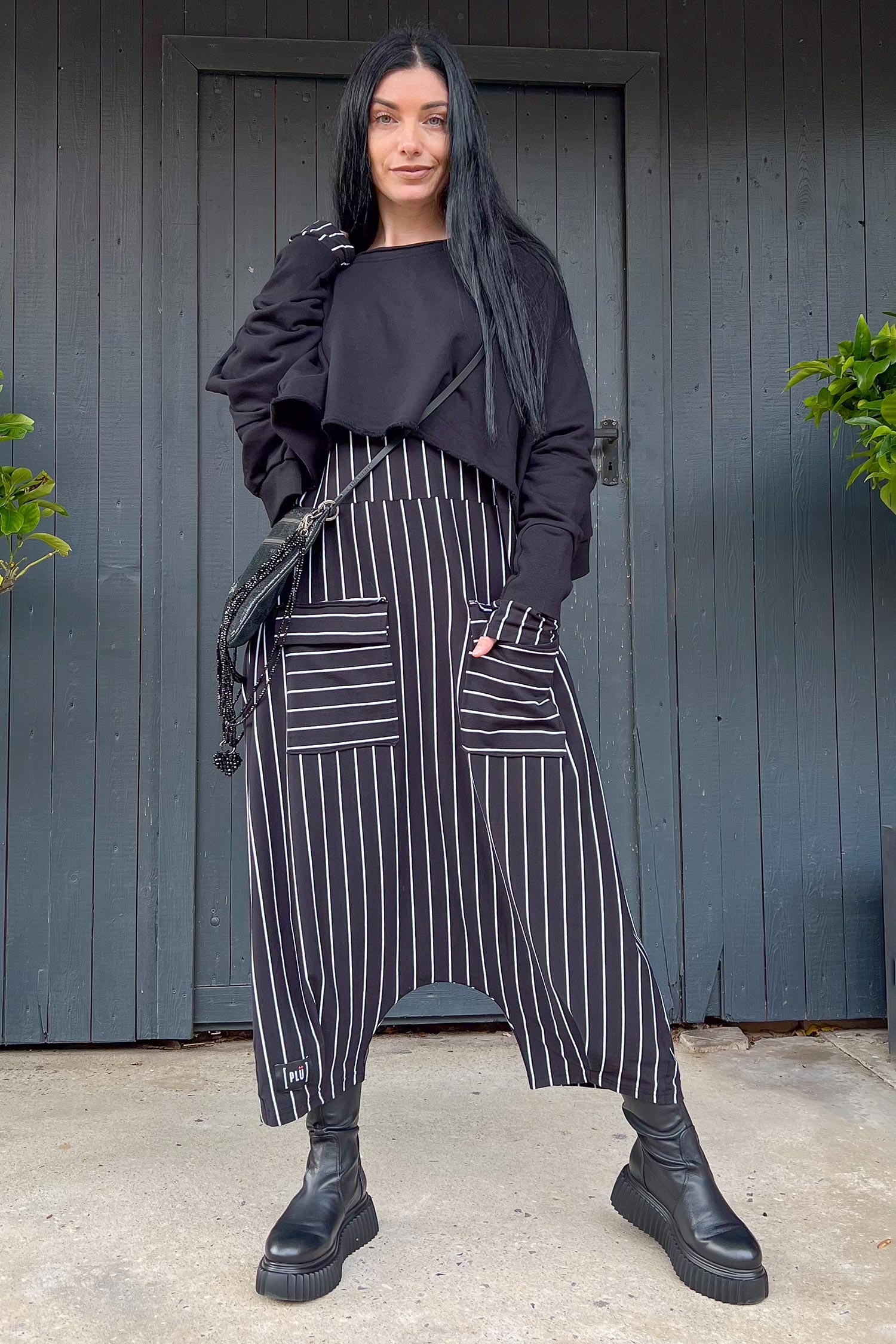 Jersey Overall - Pinstripe - 1094