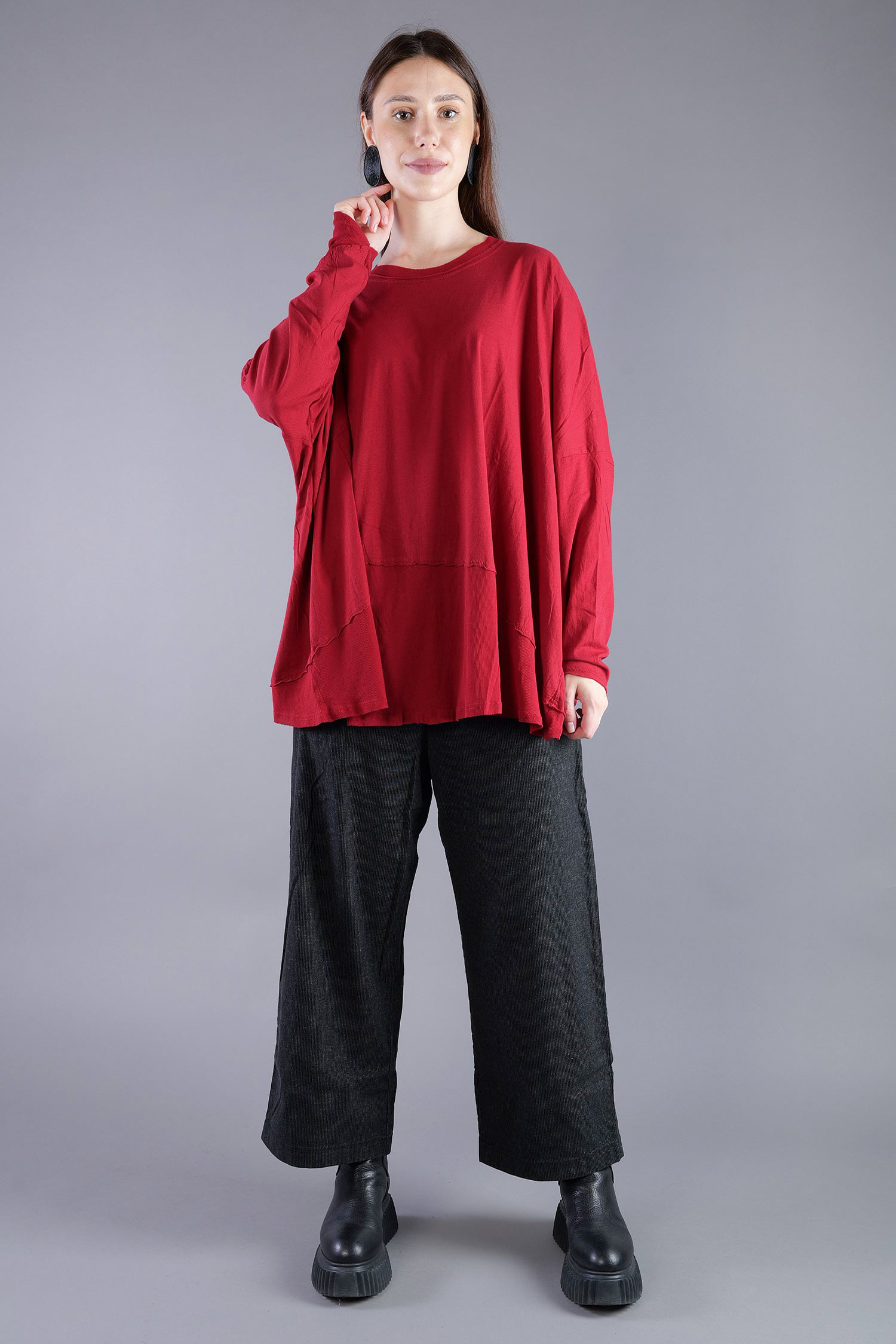 Oversize Tunika - Lava - 2263330503