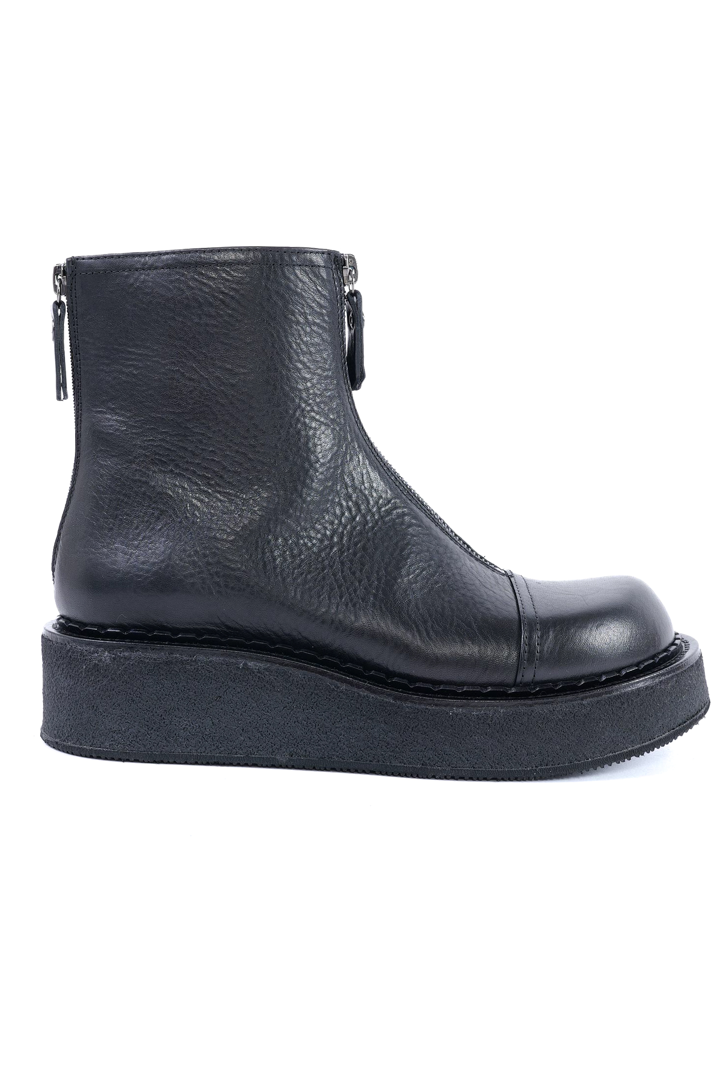 Leder Boots - Schwarz - Linfa Lowboot