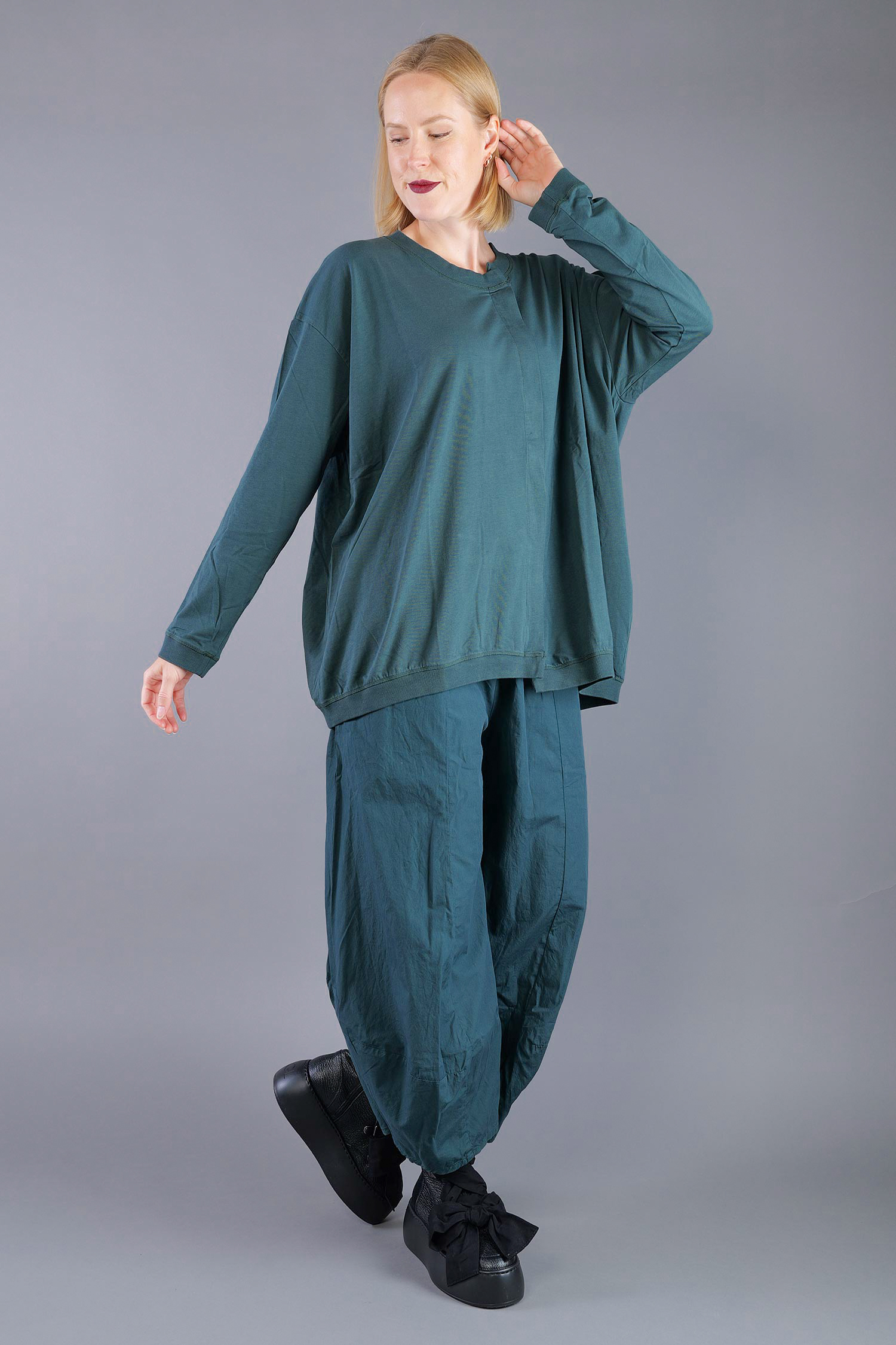 Jersey pullover - Forest - 2263260506