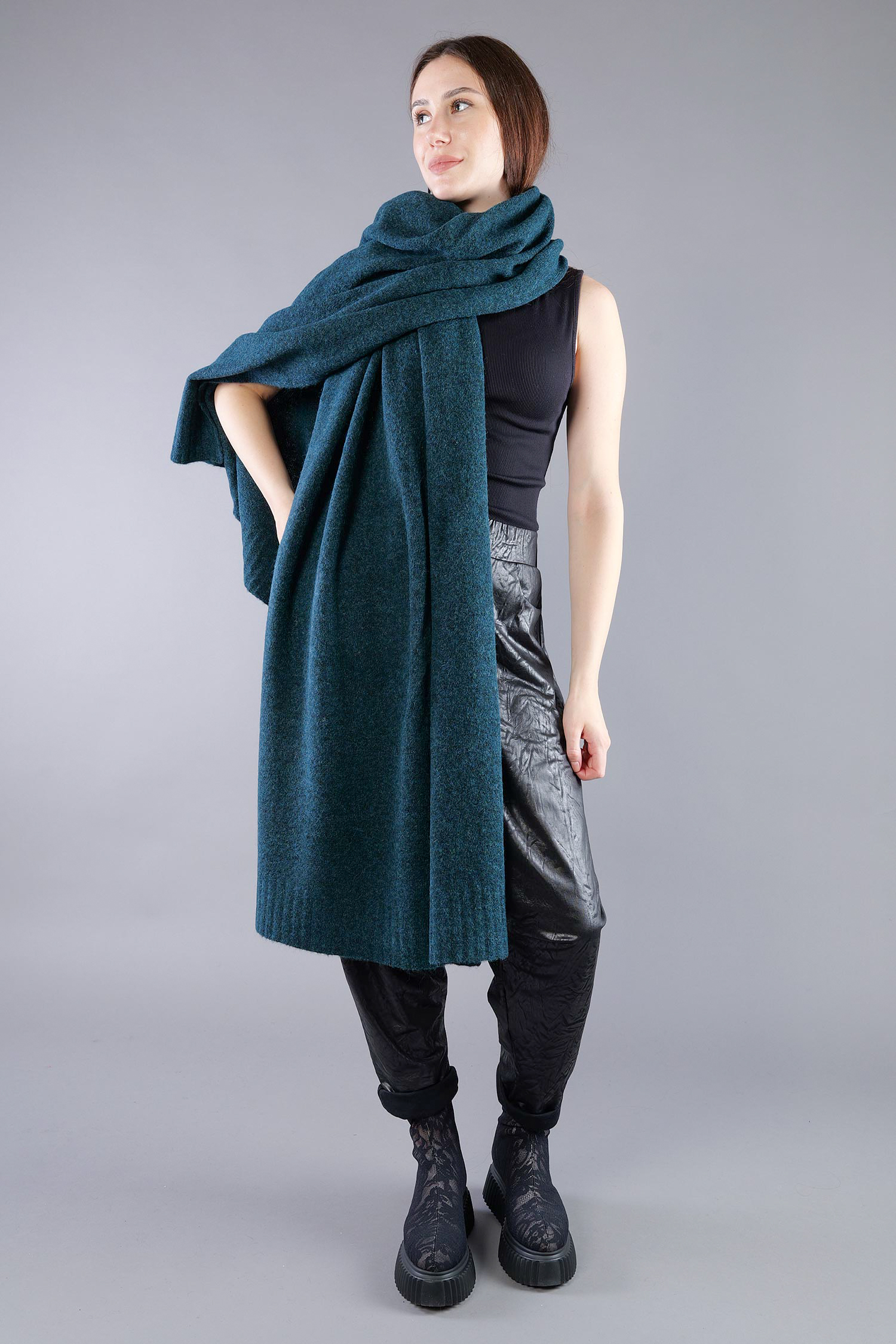 Strickschal - Forest melange - 2263317705