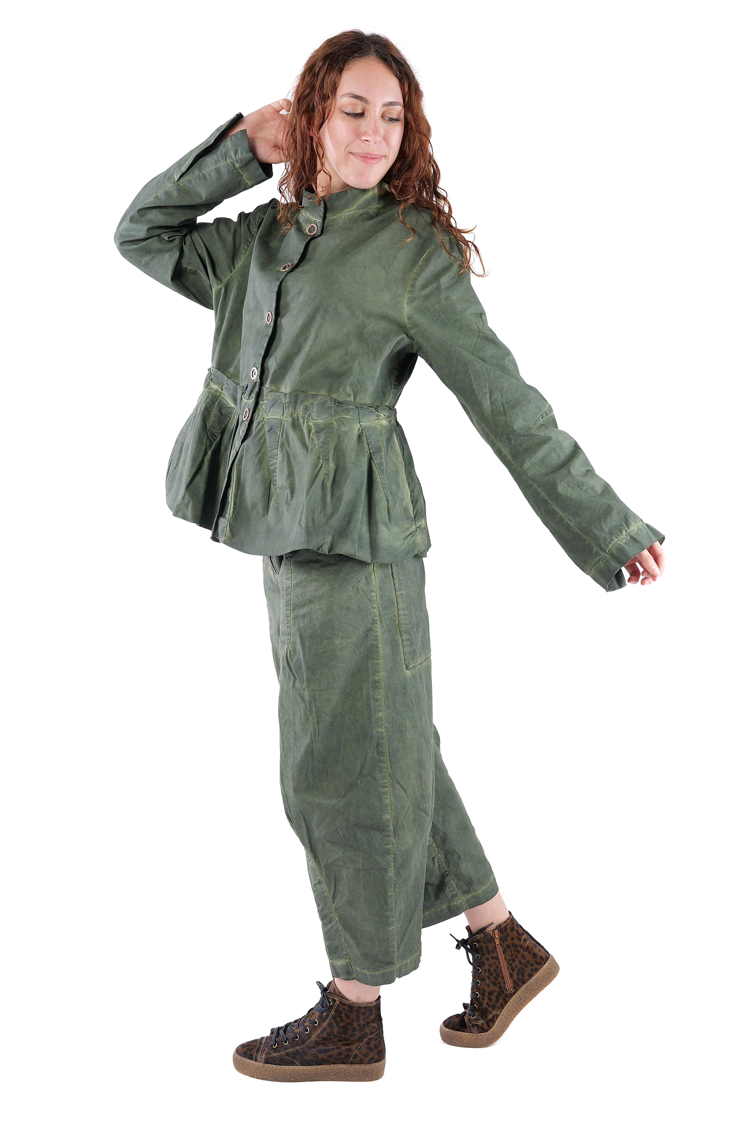 Oversized jacket - Park cloud - 2263501114