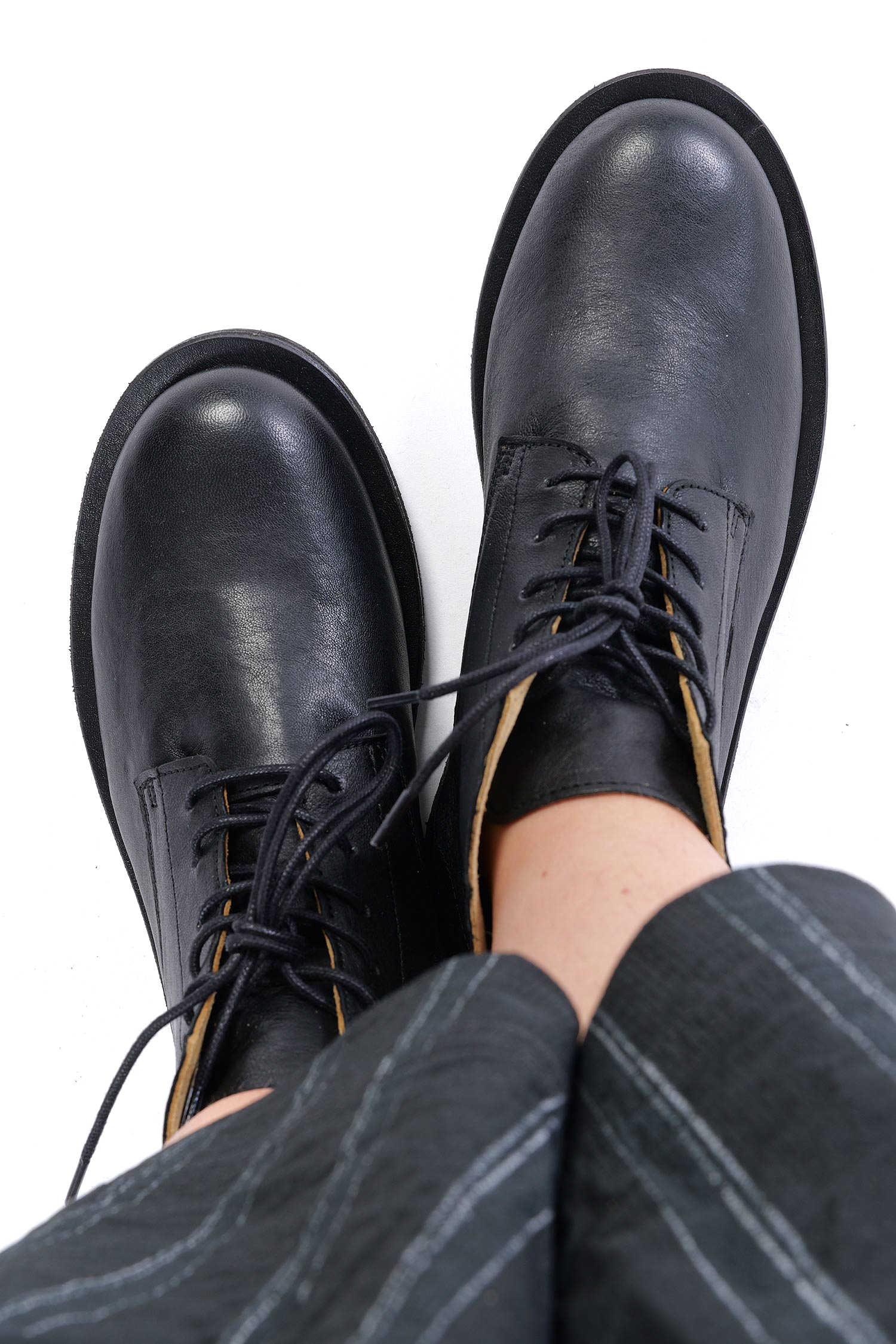 Leder Boots - Schwarz - 2261985209