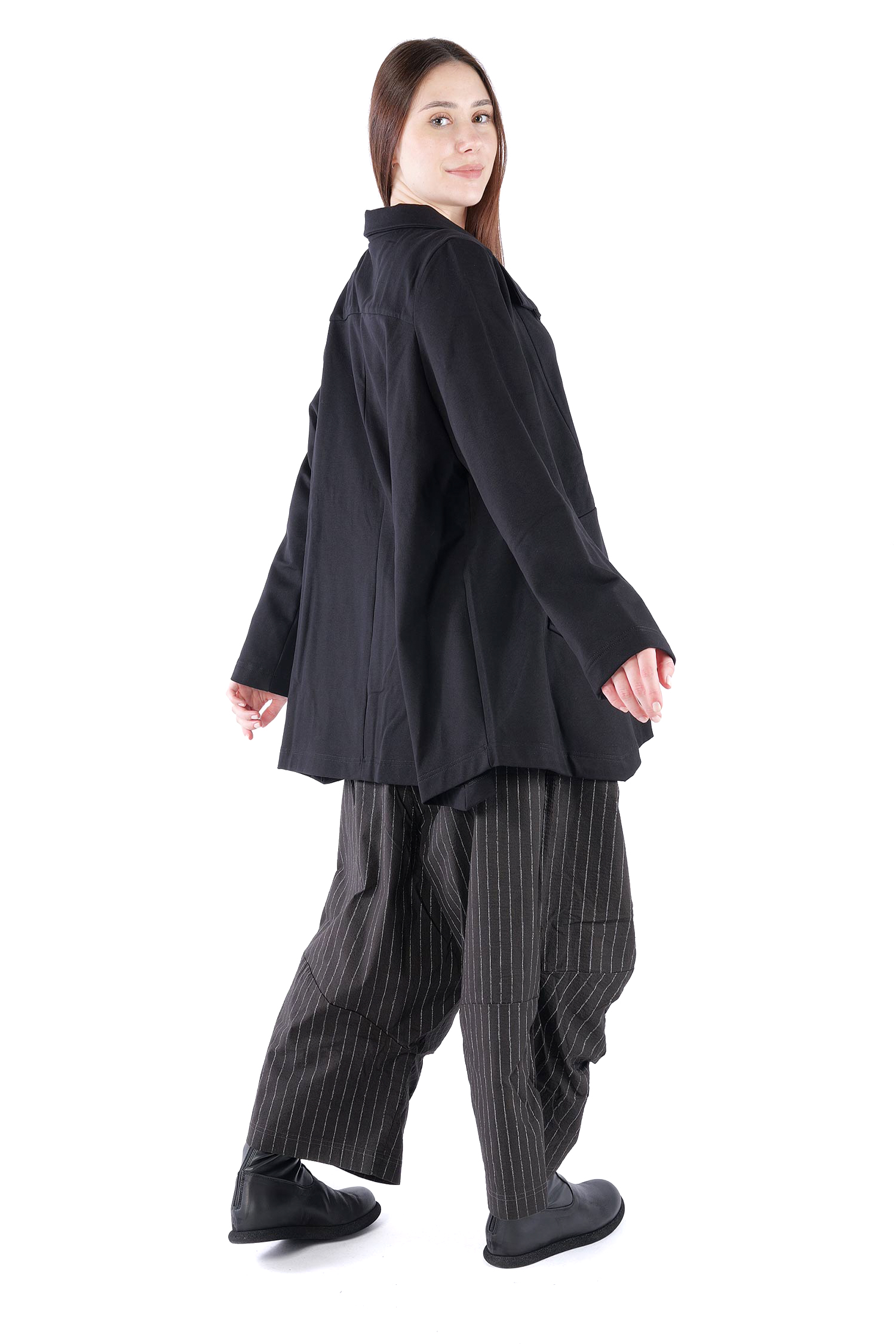 Blazerjacke - Schwarz - U6667-U