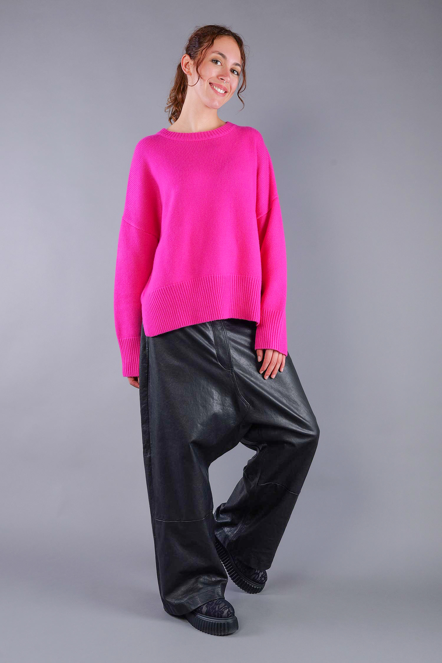 Kaschmir Pullover - Coral - 2465