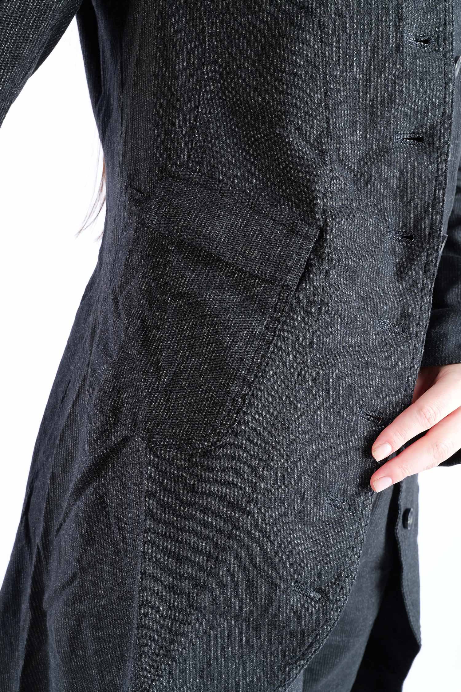 Nadelstreifen Gehrock - Black stripe - 2263411207