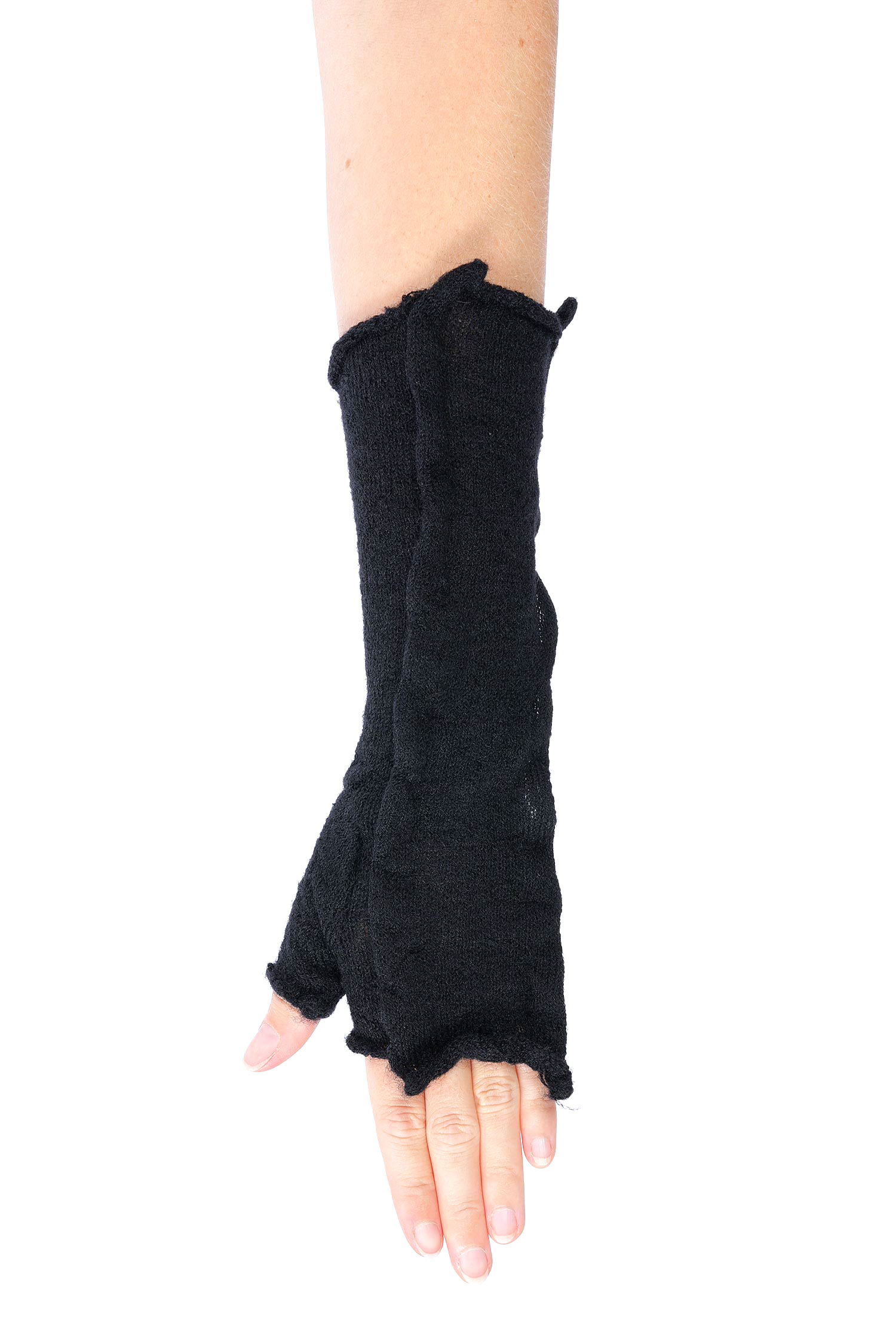 Wollstulpen - Schwarz - 2263893111