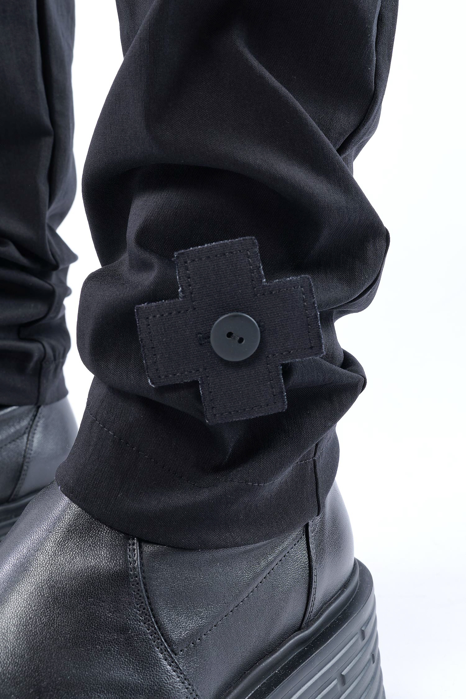 Stretchhose - Schwarz - 10028
