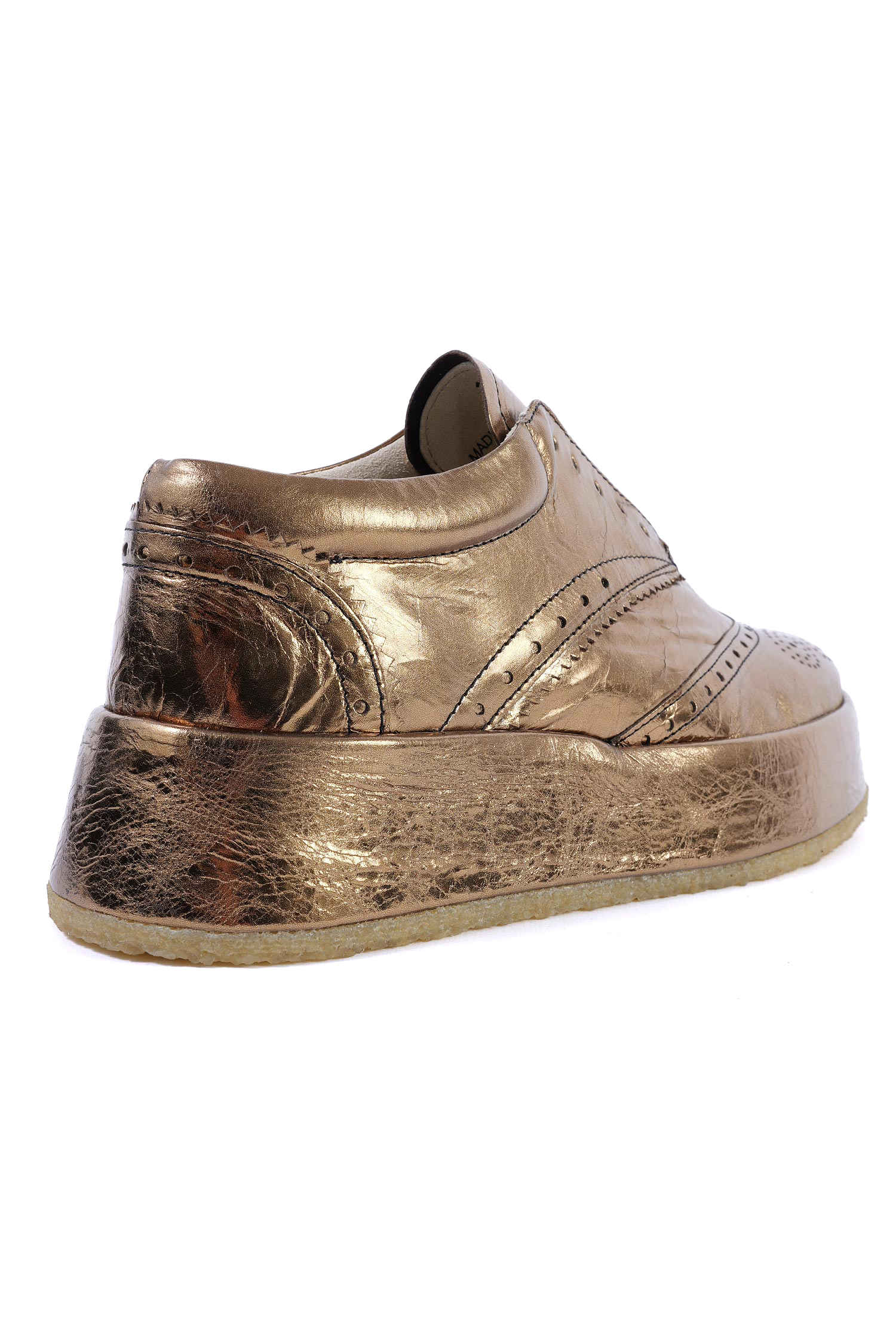 Golden platform sneakers - Gold - 2261985216