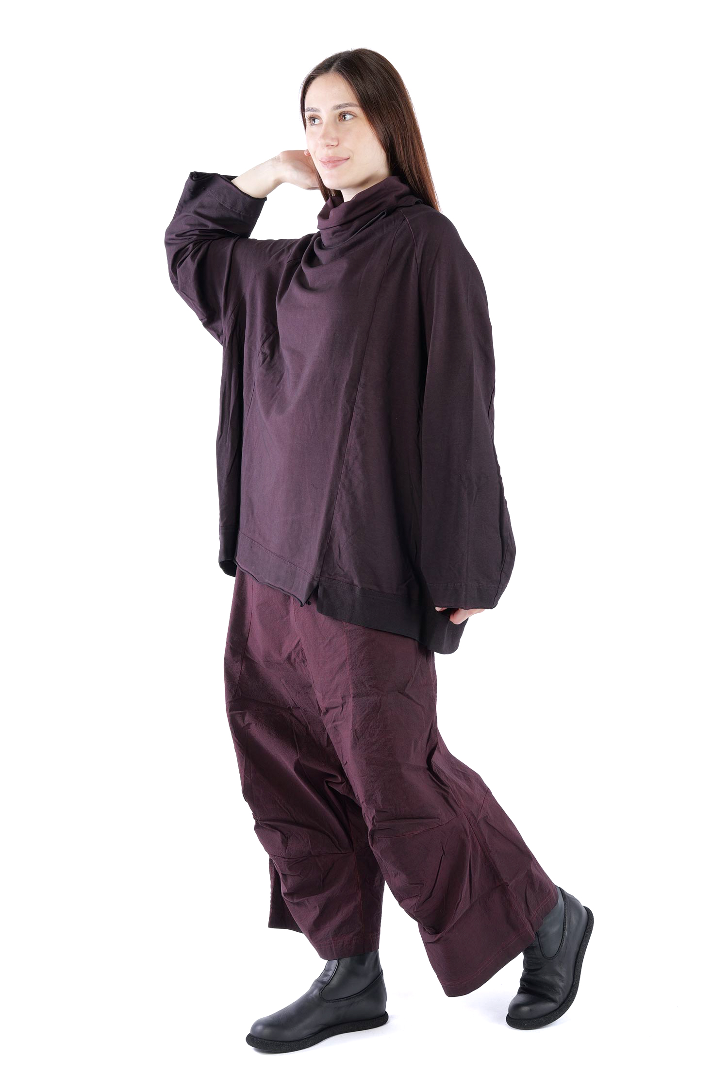Oversize Sweatpullover - Purple cloud - 2261280505