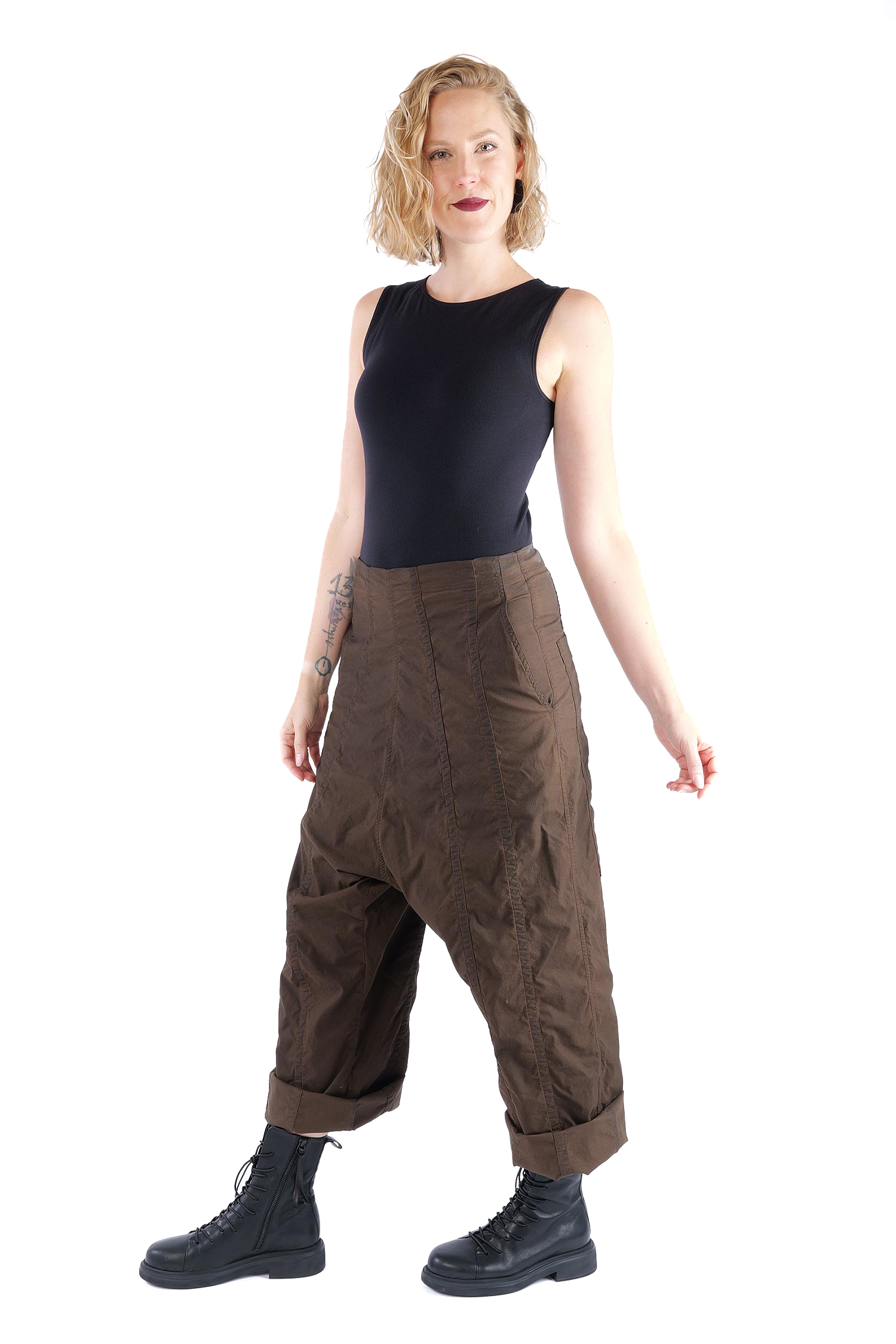 Weite Stretchhose - Umbra cloud - 2261390126