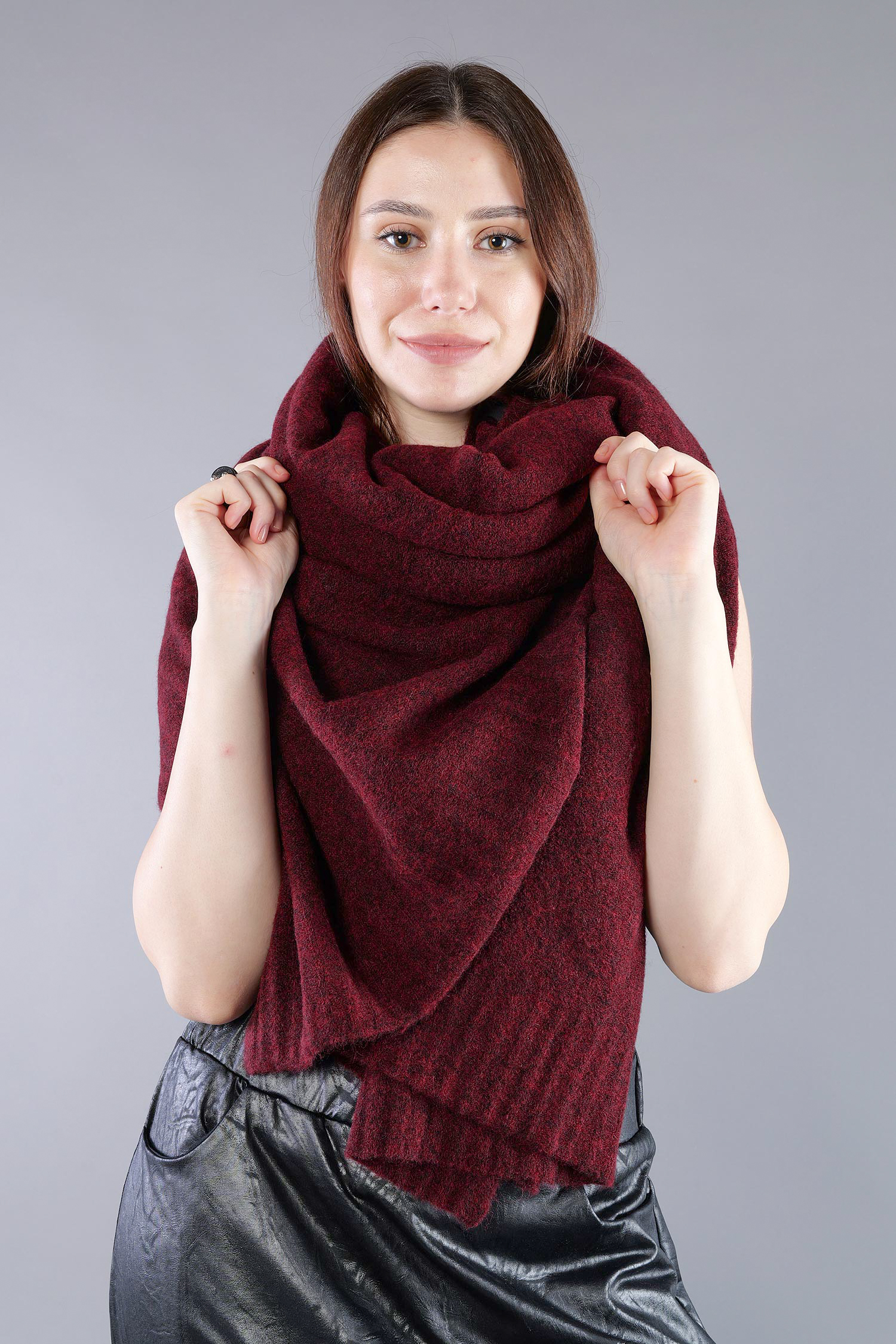 Strickschal - Lava melange - 2263317705