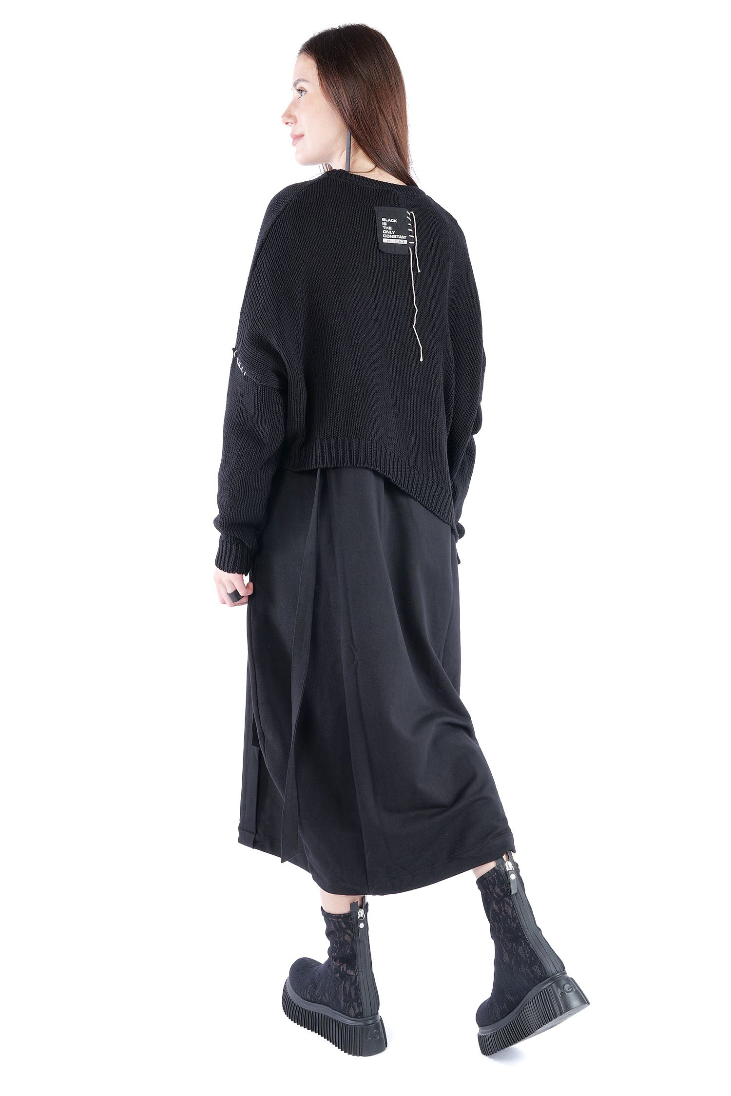 Strick Pullover - Schwarz - Elypse