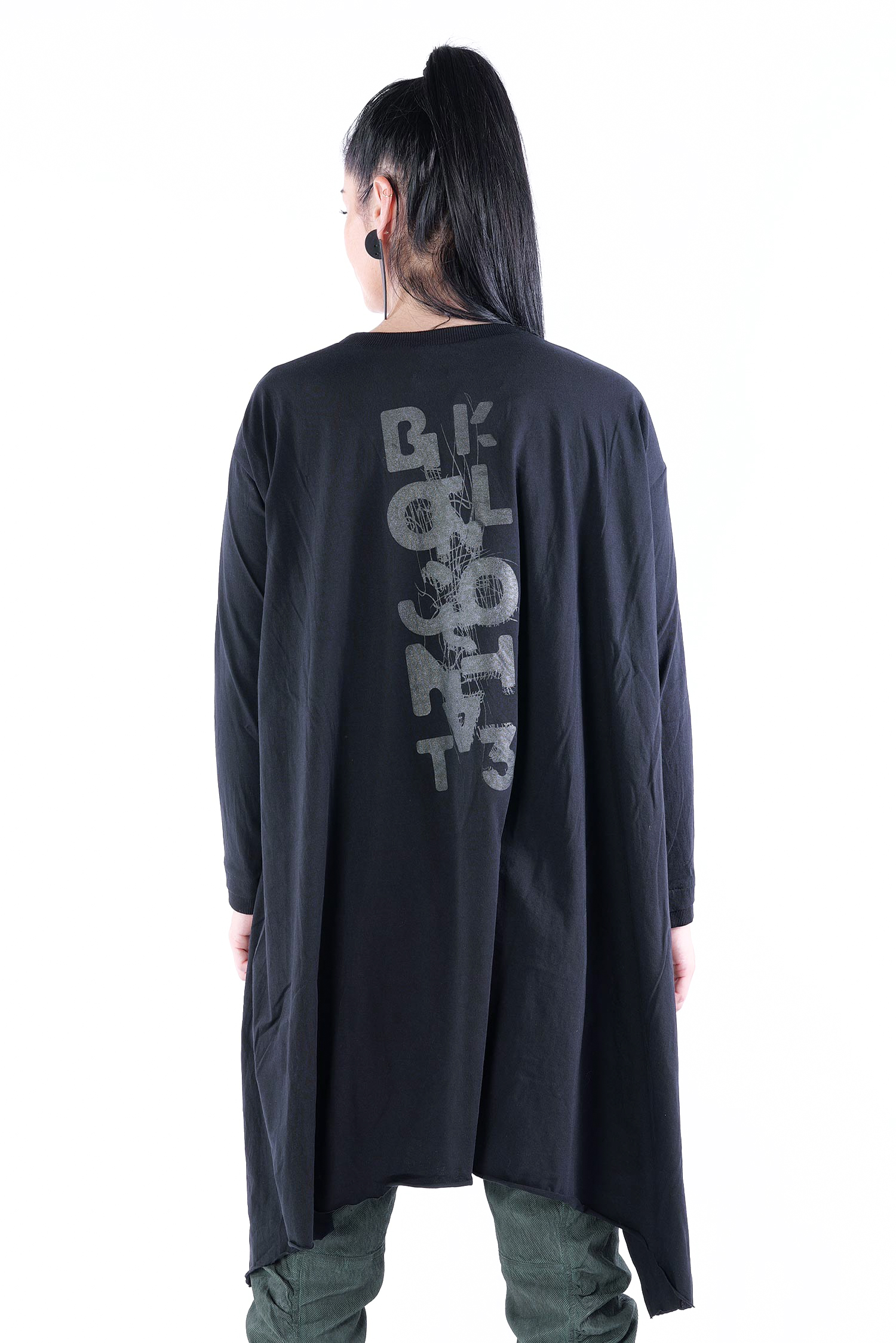 Jersey Tunika - Schwarz - Simeo