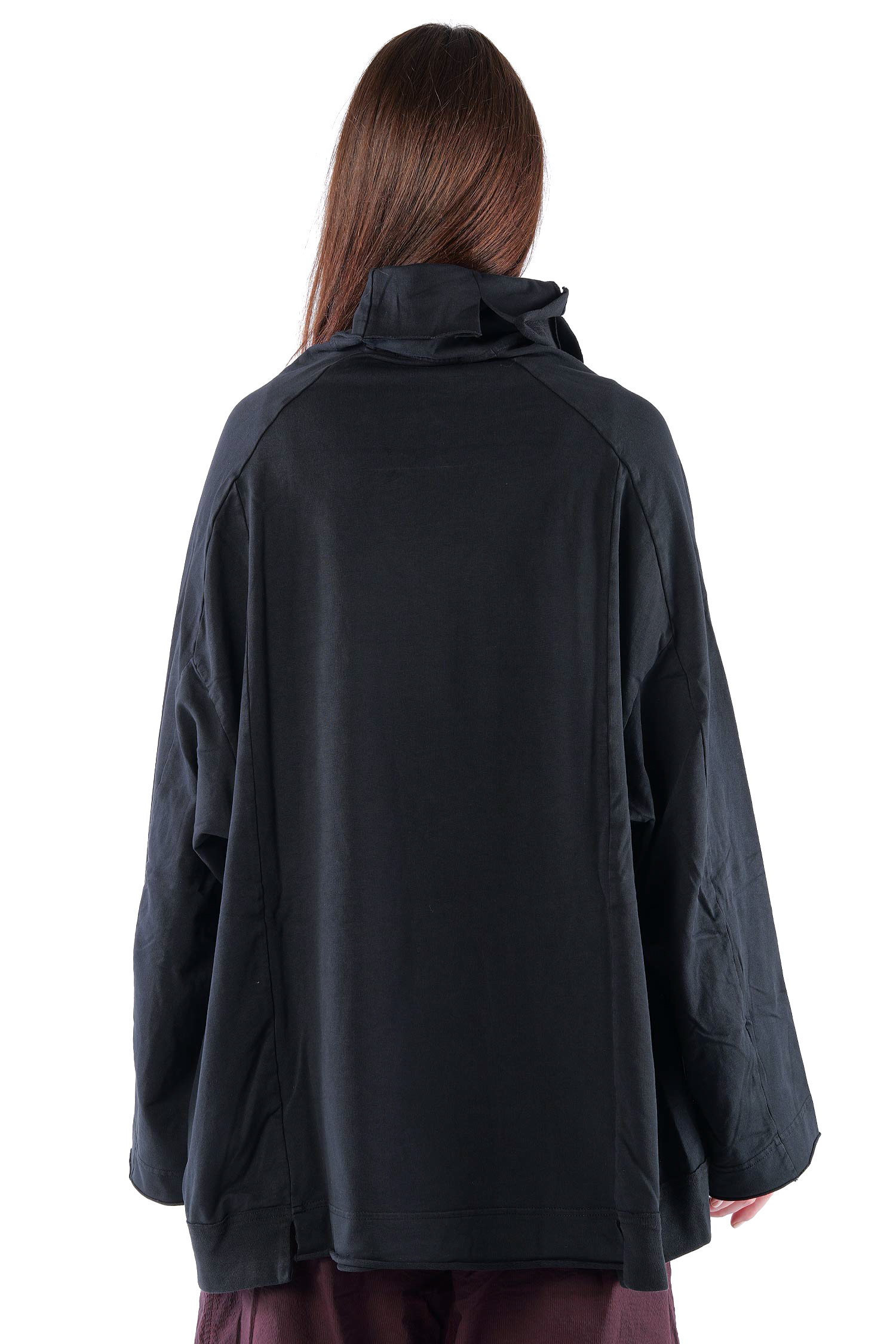 Oversized sweat pullover - Black - 2261280505