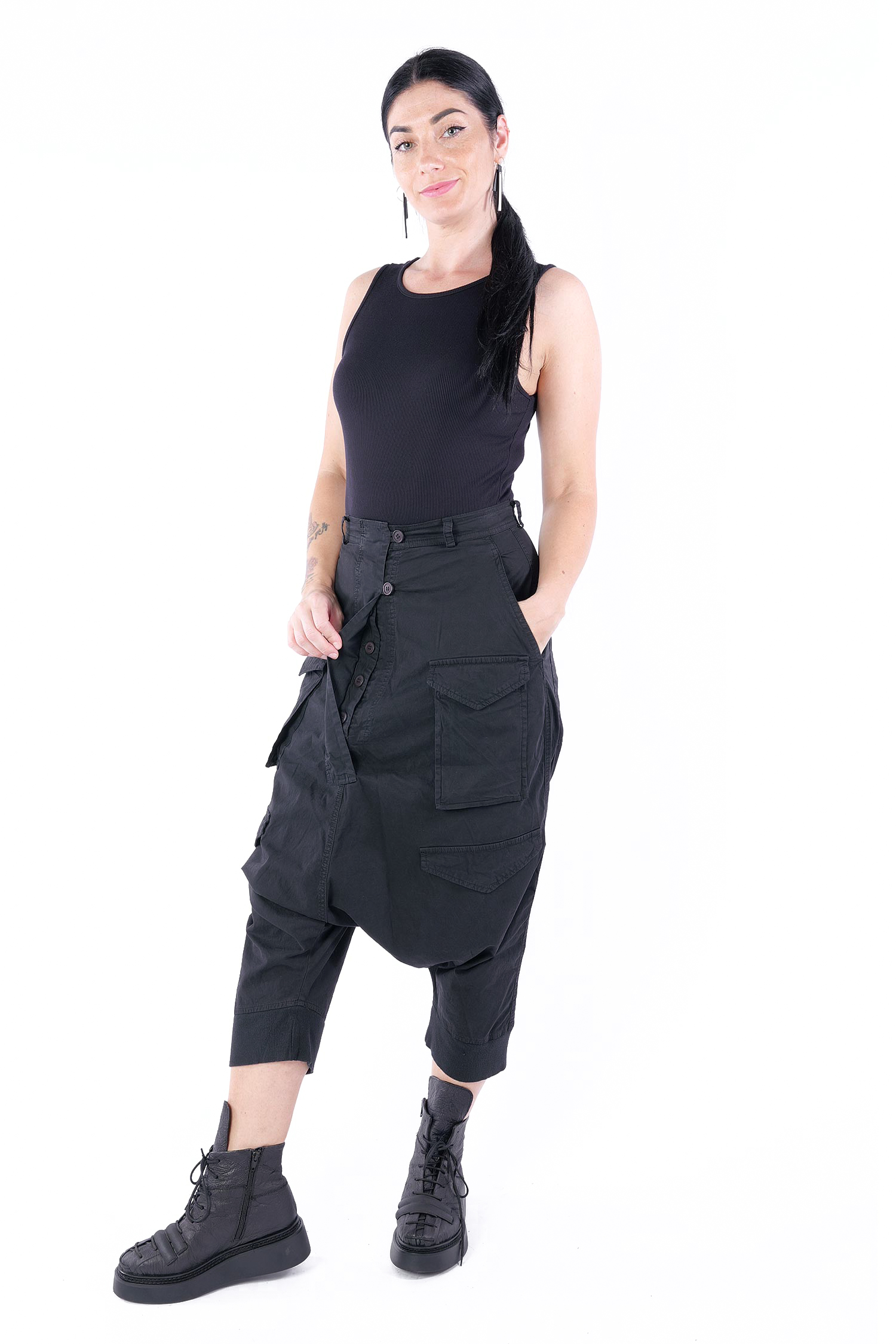 Haremshose - Schwarz - 2253200104