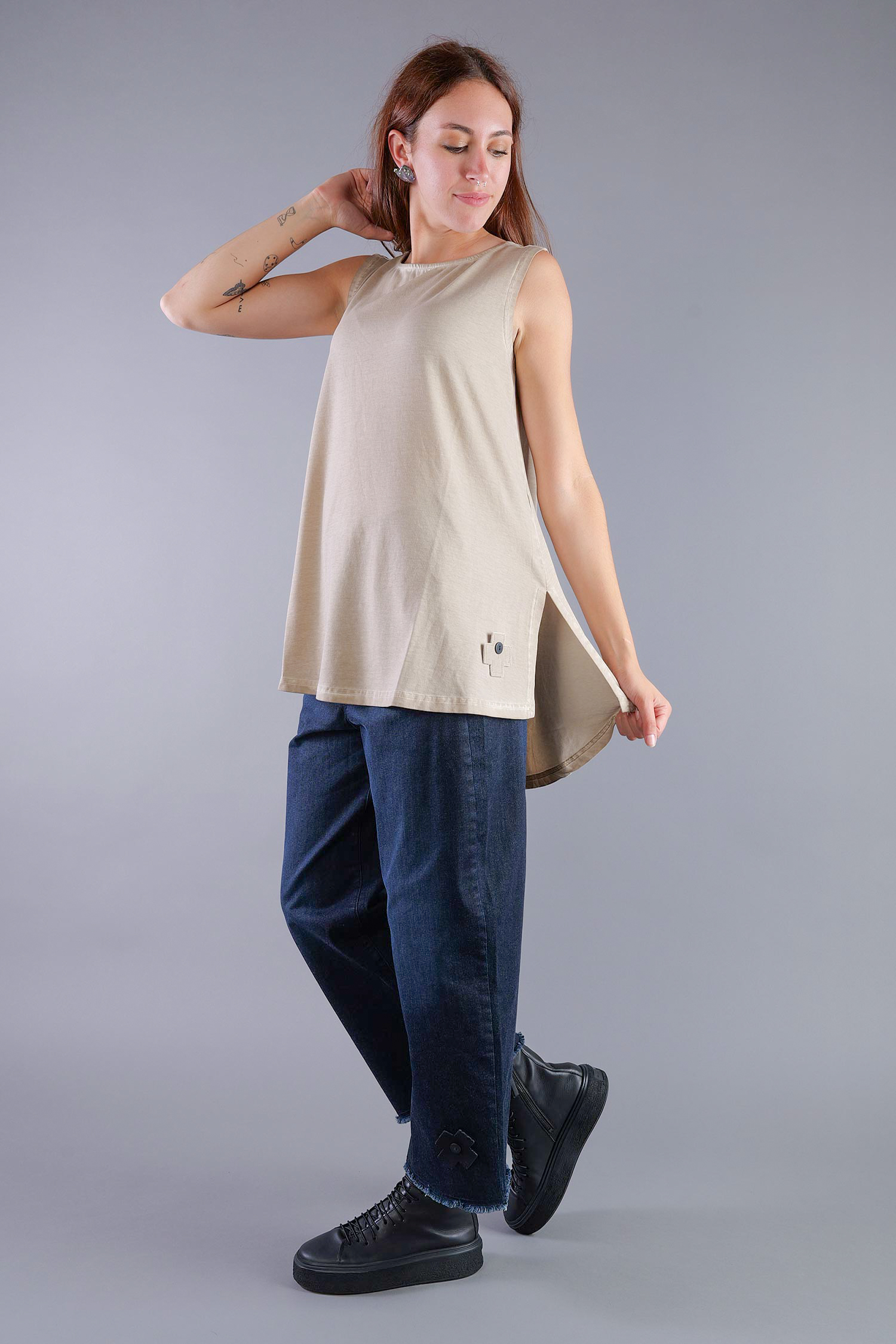 A-Linien Top - Desert - 5001