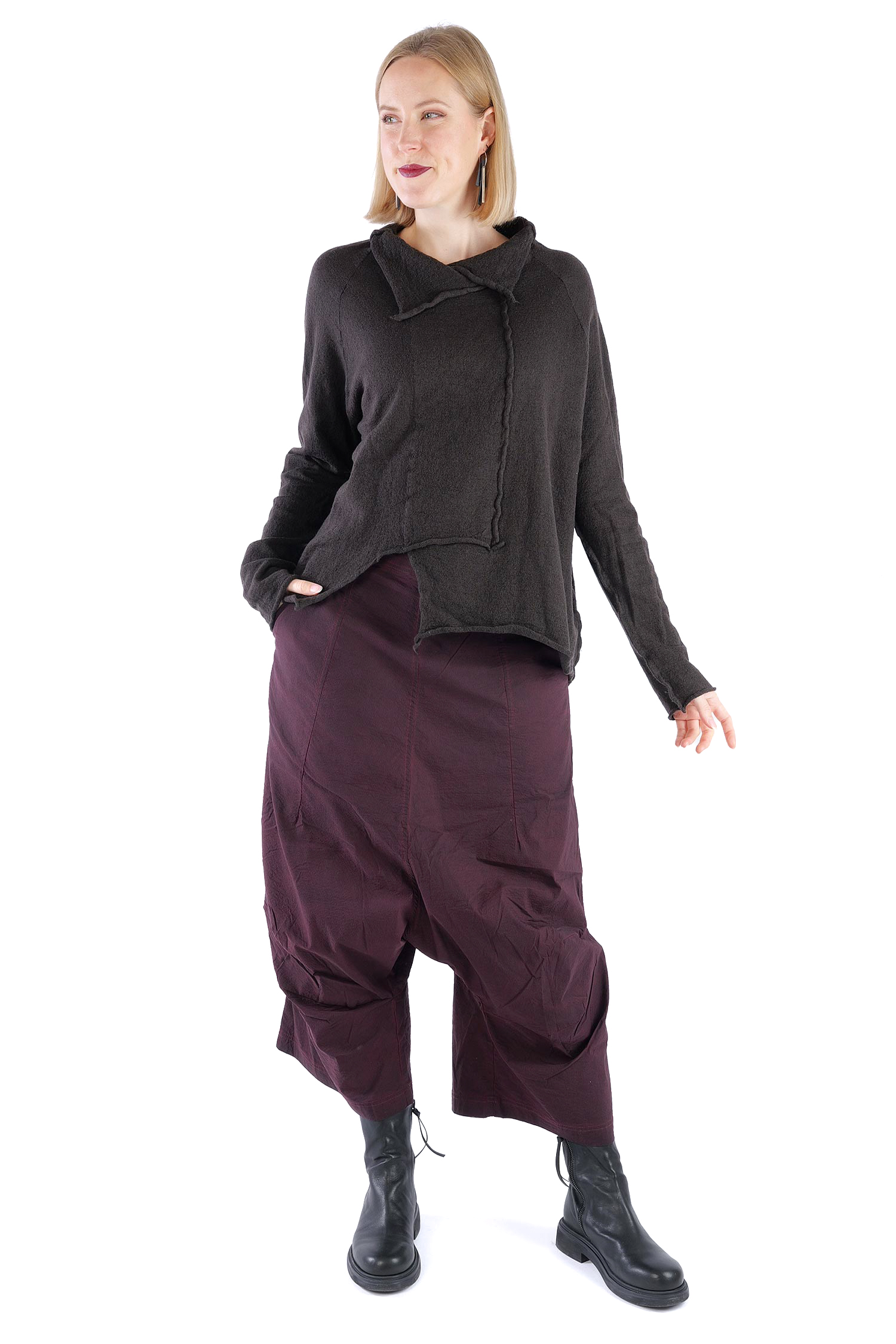 Oversize Wollpullover - Umbra - 2261680713