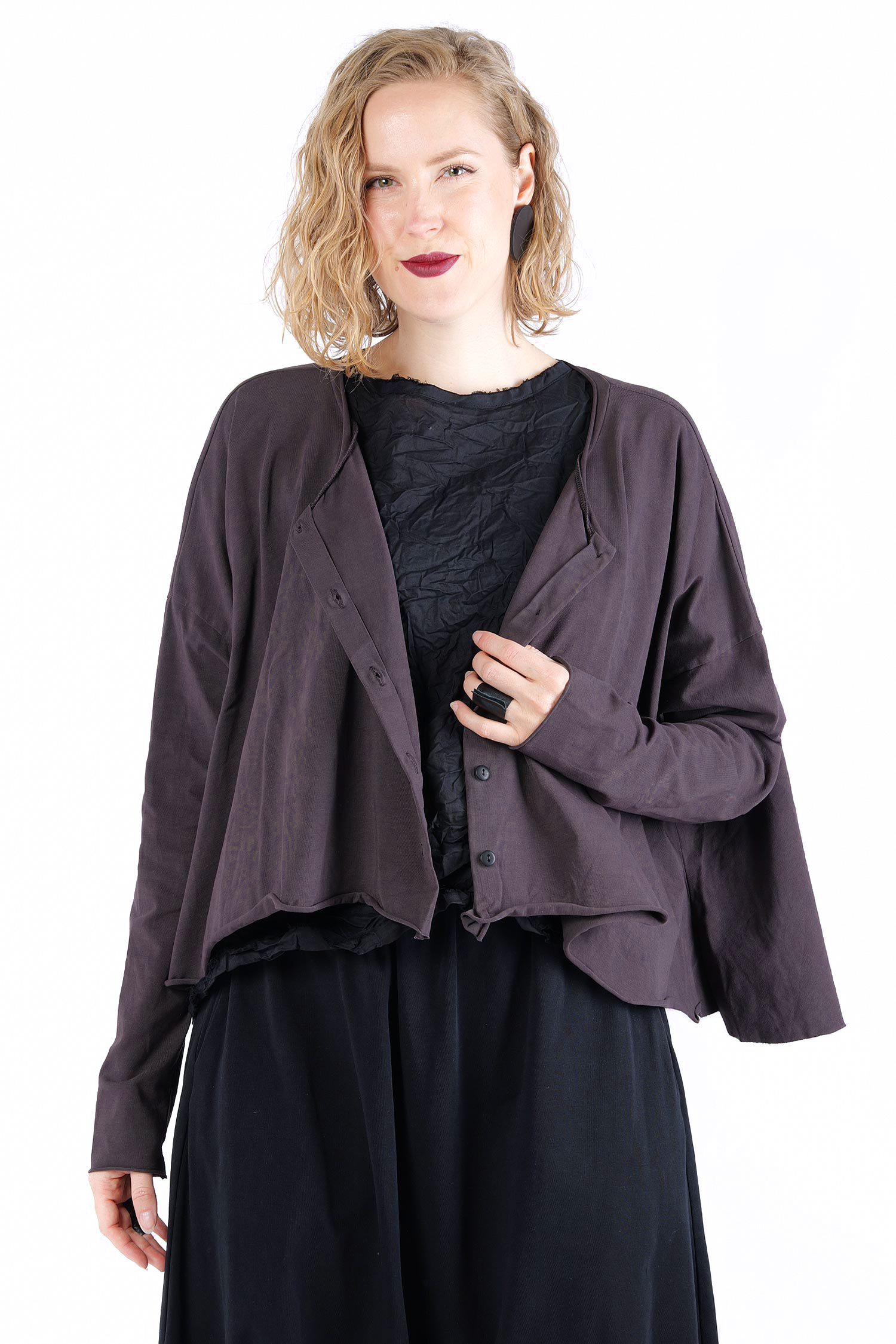 Oversize Jerseyjacke - Ritter - Soulviel