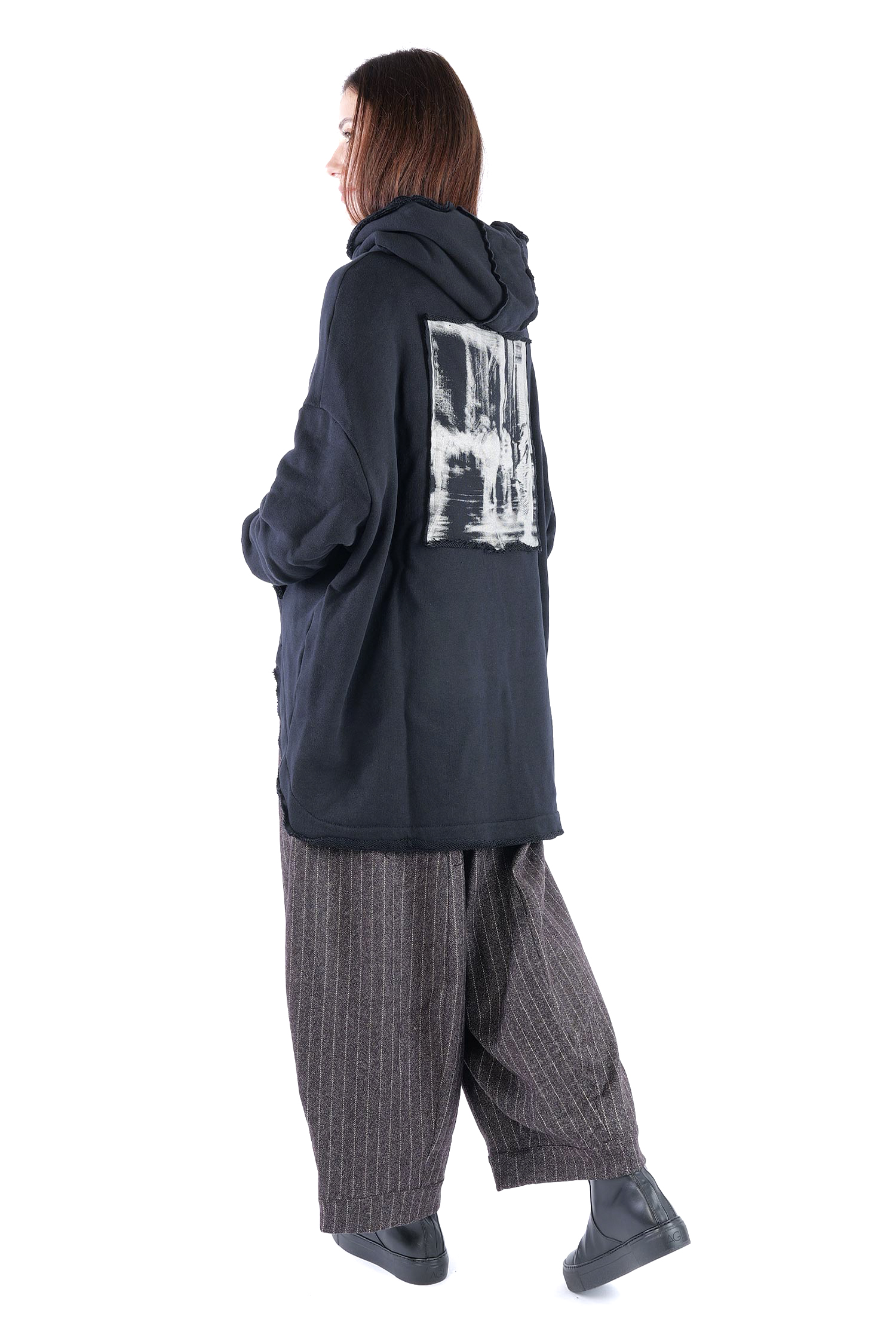 Sweat Hoodie - Schwarz - Ovina