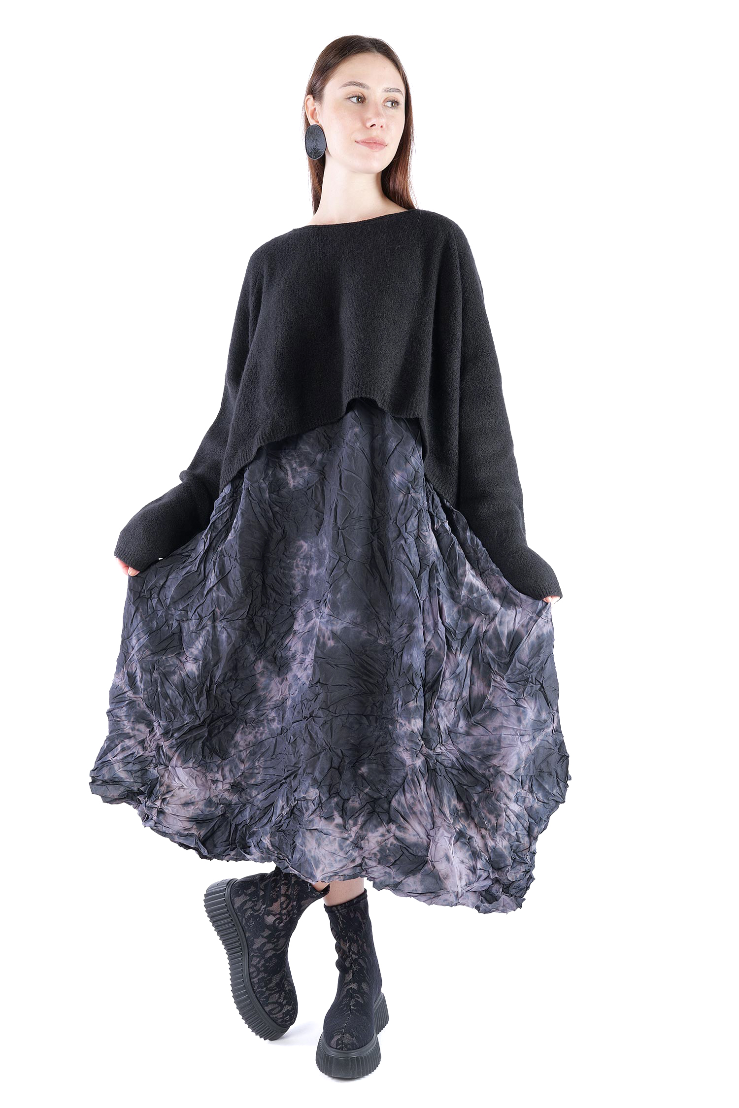 Strickpullover - Schwarz - 2263270703