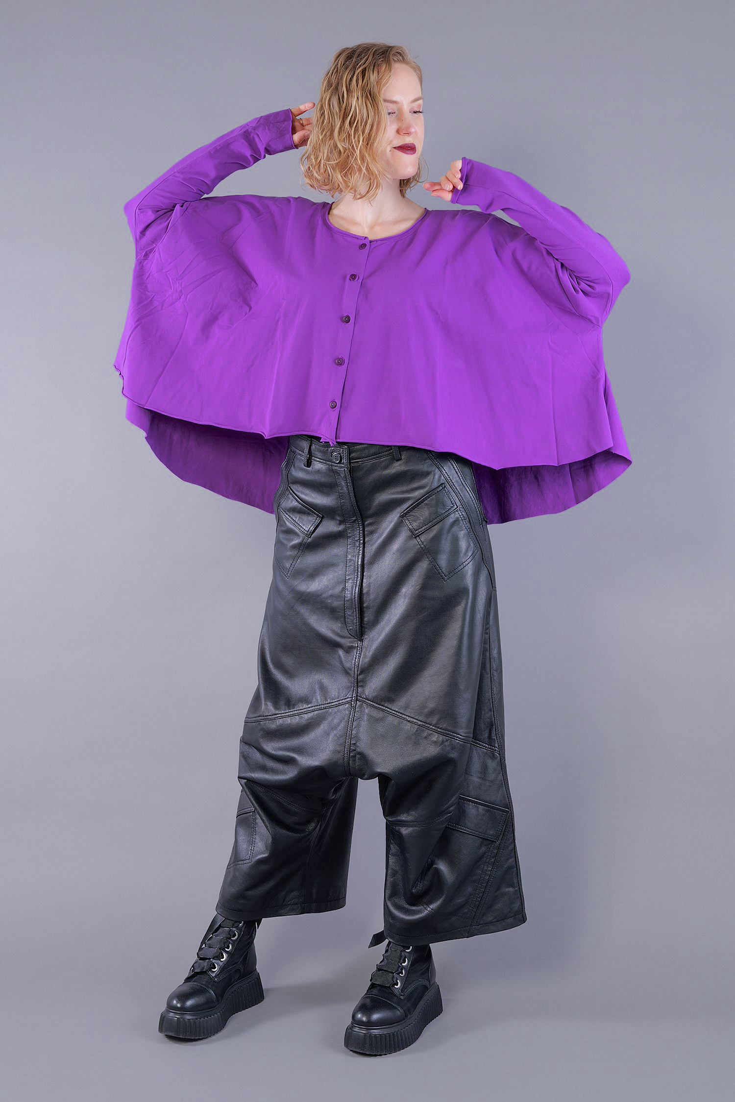 Oversize jersey jacket - Bischof - Soulviel