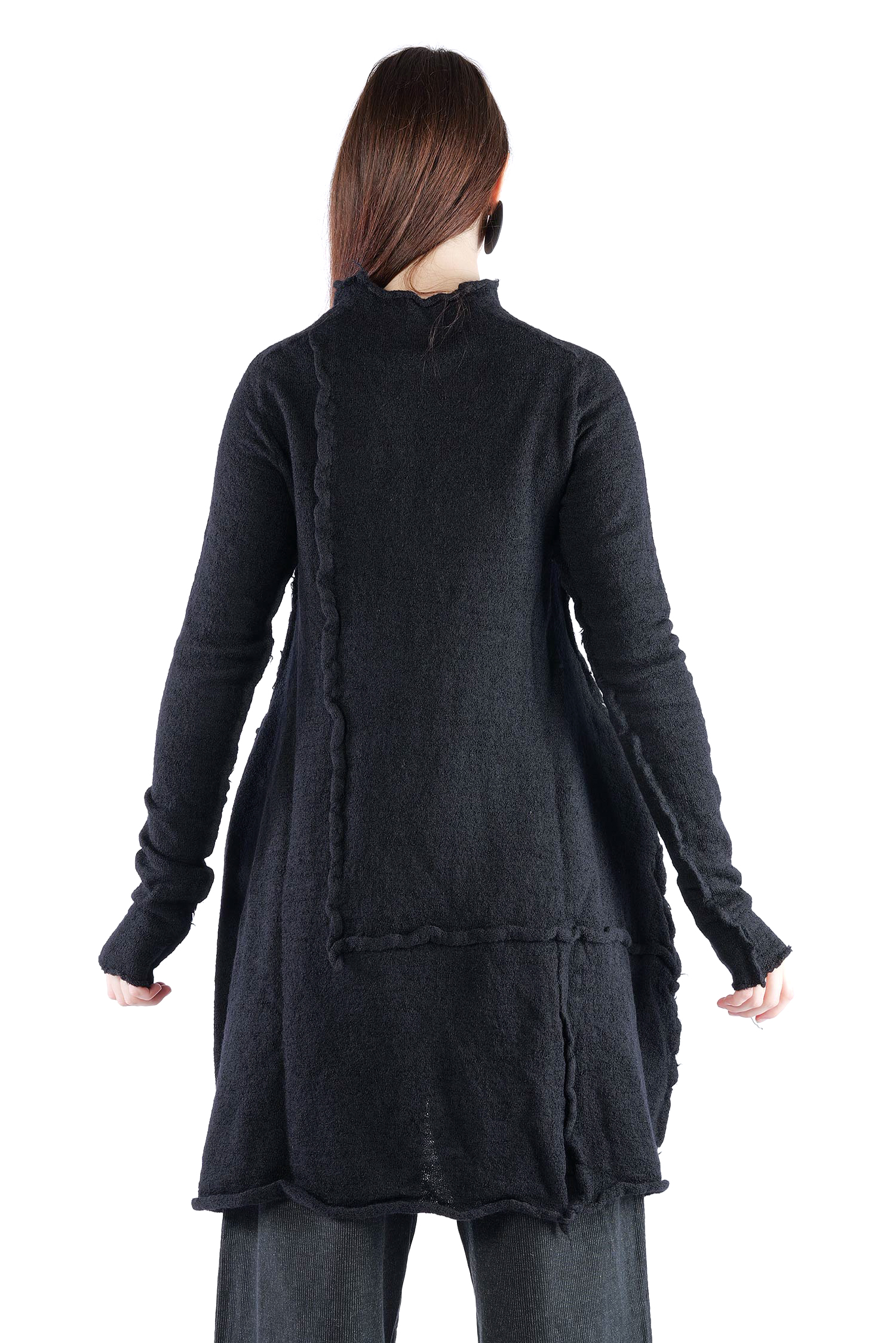 Wolltunika - Schwarz - 2263897005