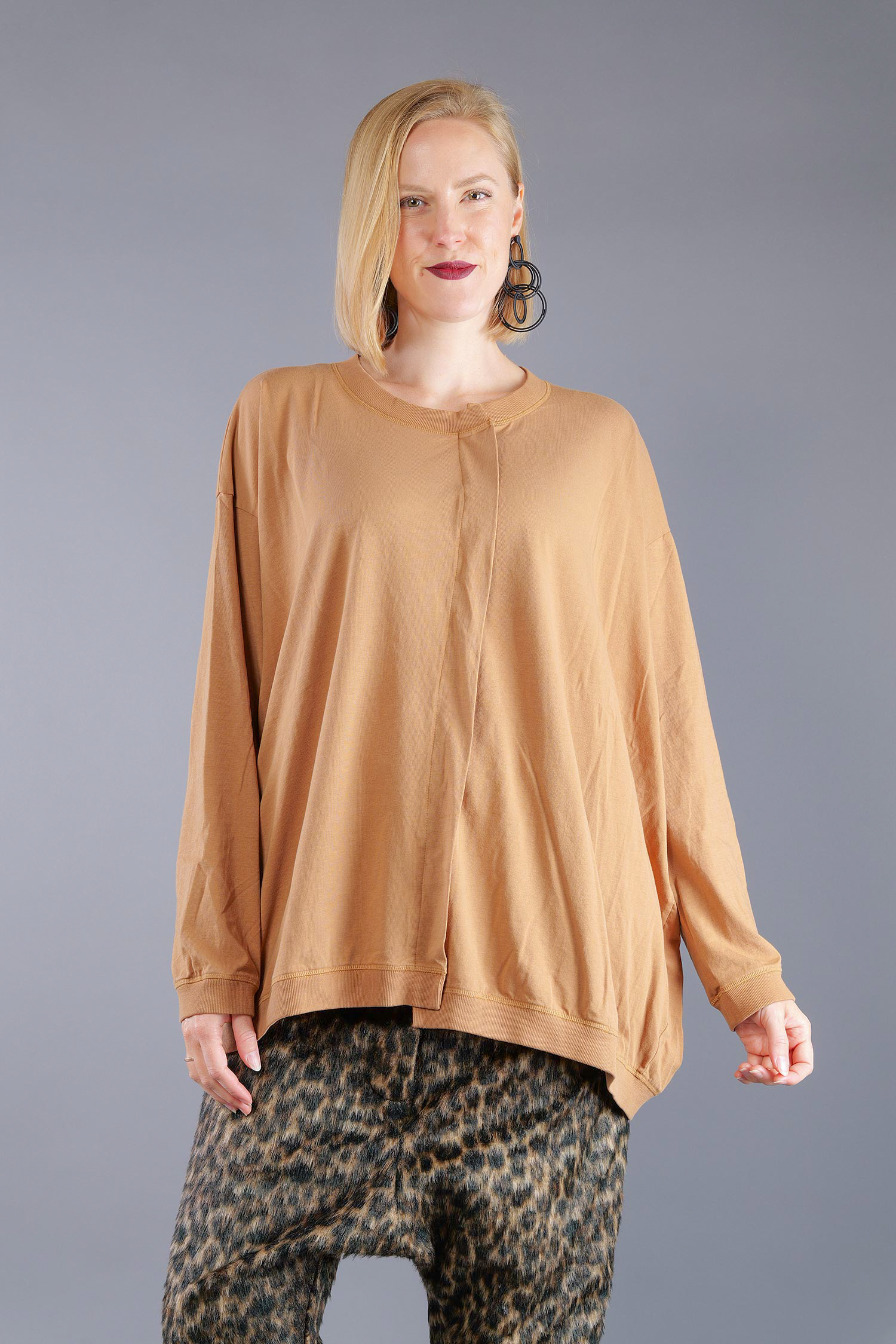 Jersey pullover - Bronze - 2263260506