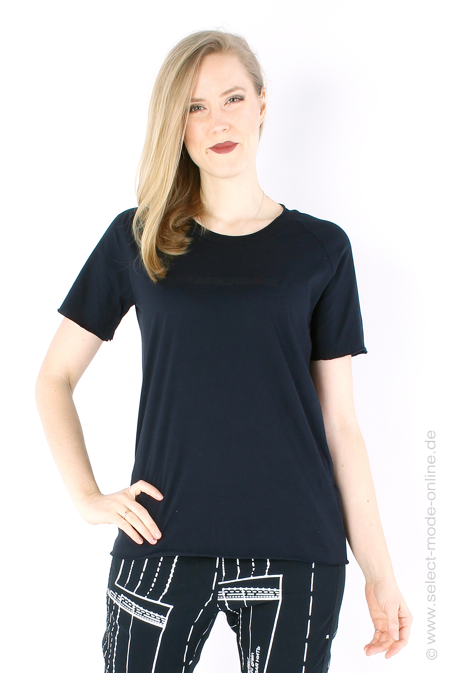 Jersey T-Shirt - schwarz - Etta