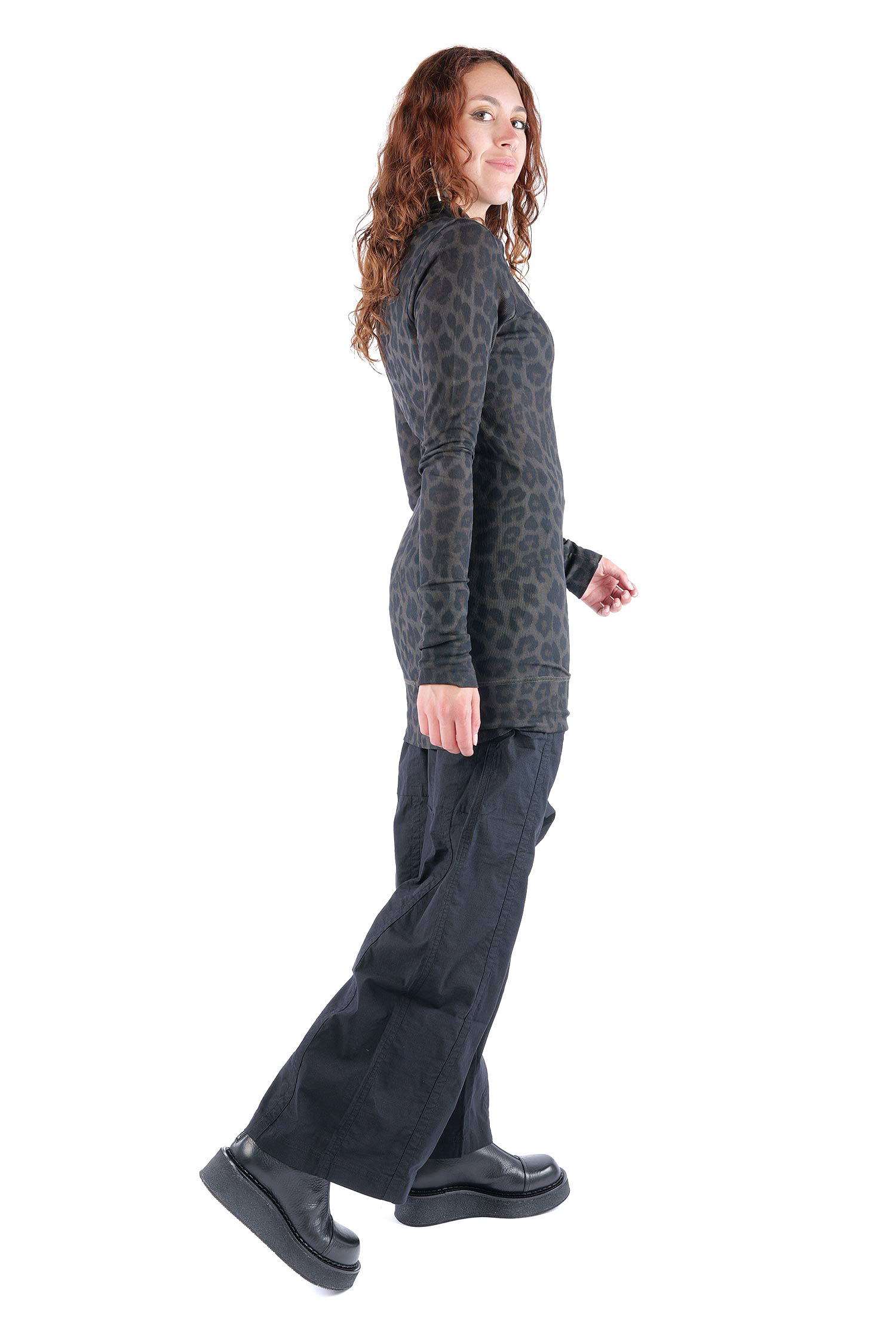 Rippjersey Longsleeve - Leo black cloud - 2261140504