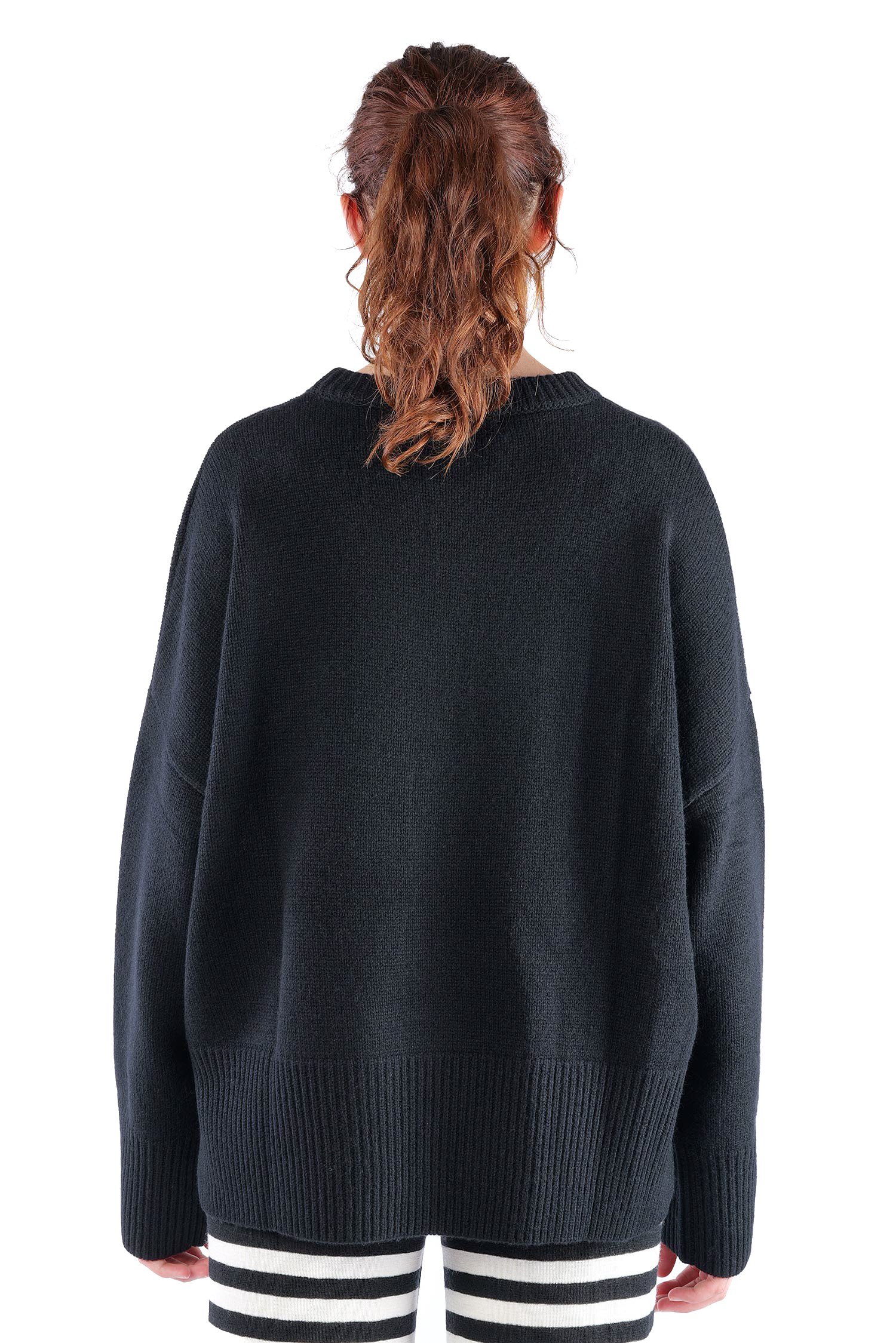 Kaschmir Pullover - Schwarz - 2465