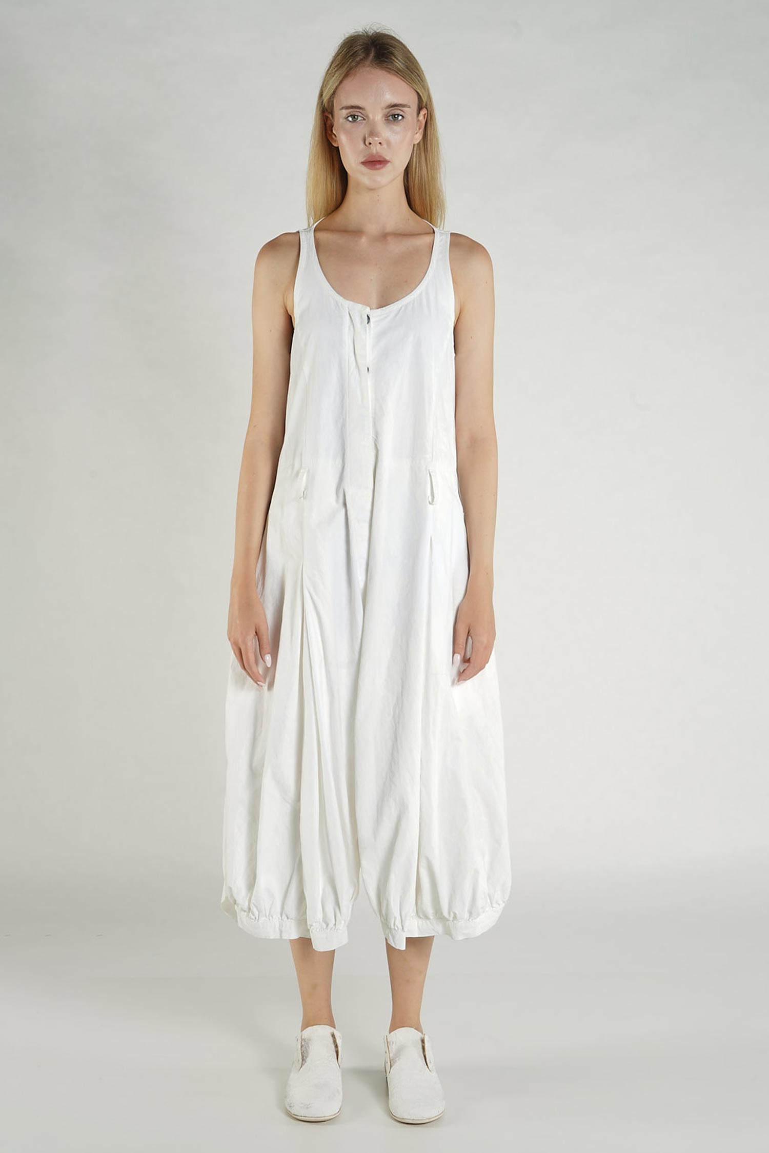 Overall mit weitem Bein - Seafoam fog - 1262261309