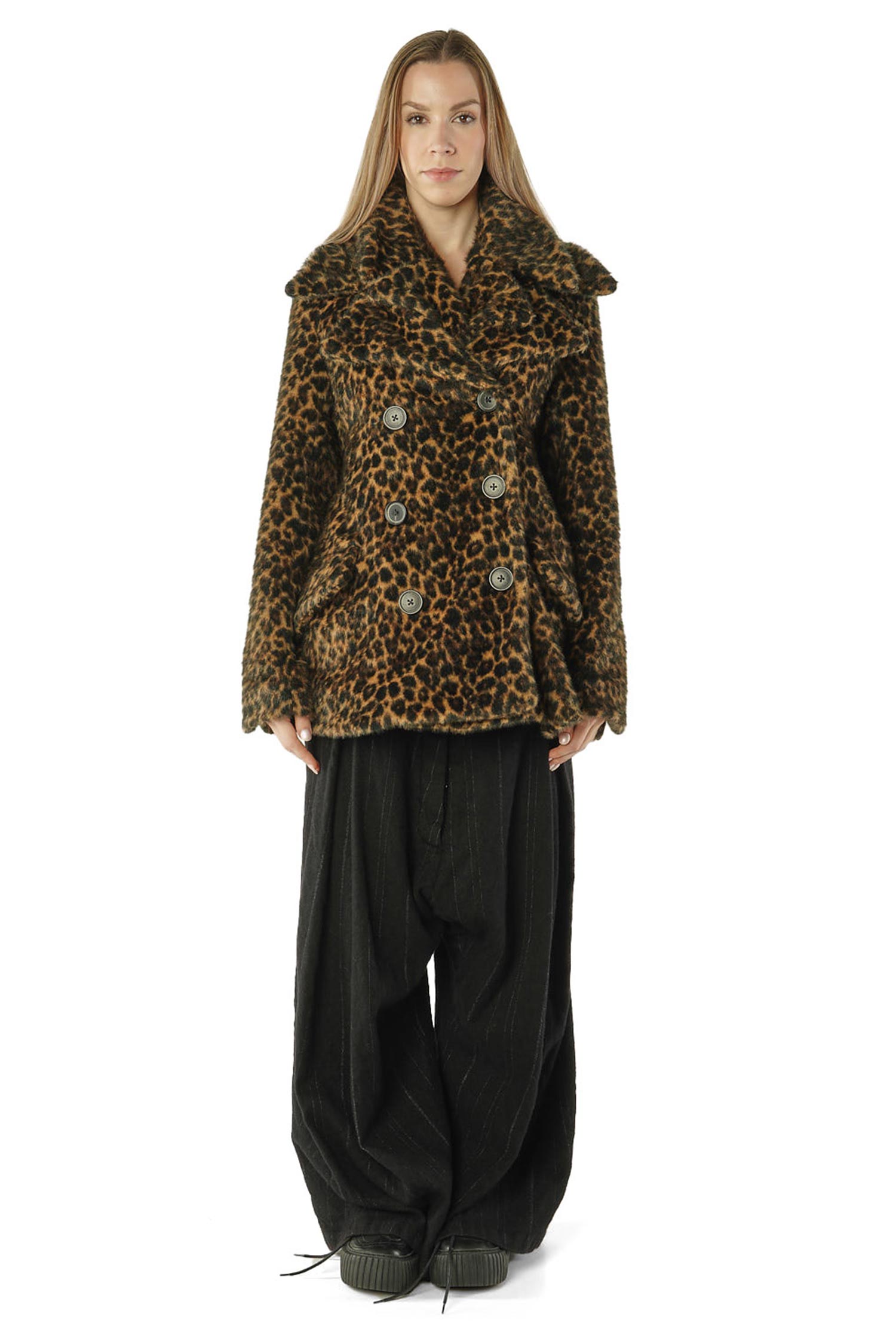 Oversize Leofell-Jacke - Leo jacquard - 2261191102