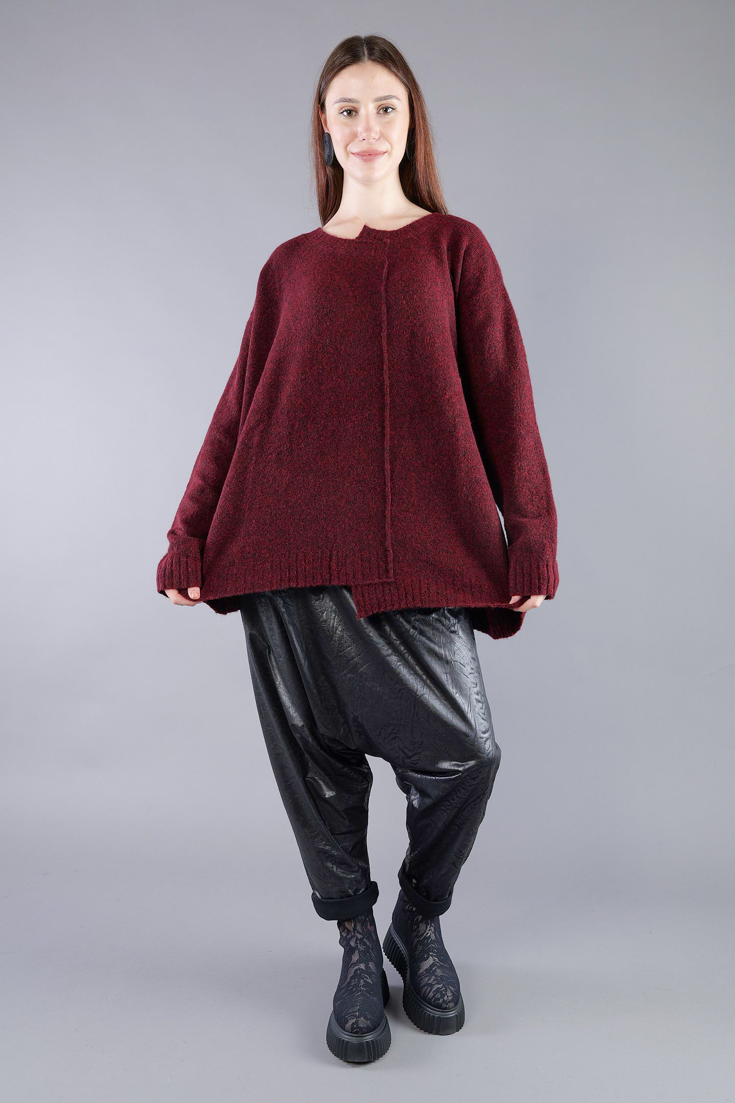 Strickpullover - Lava melange - 2263310701