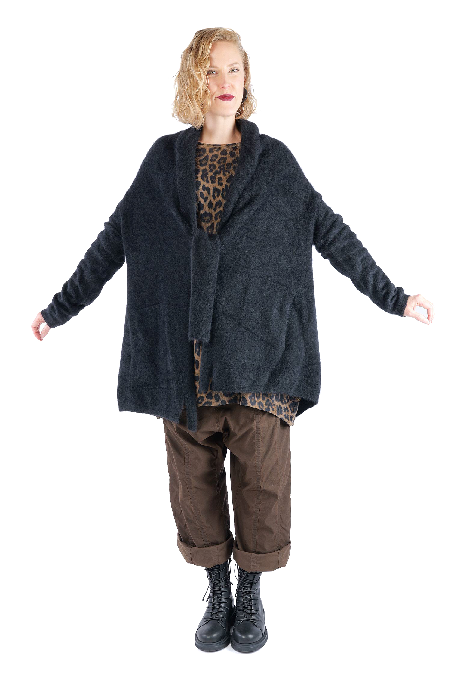 Waschbär Jacke - Schwarz - 2261417108