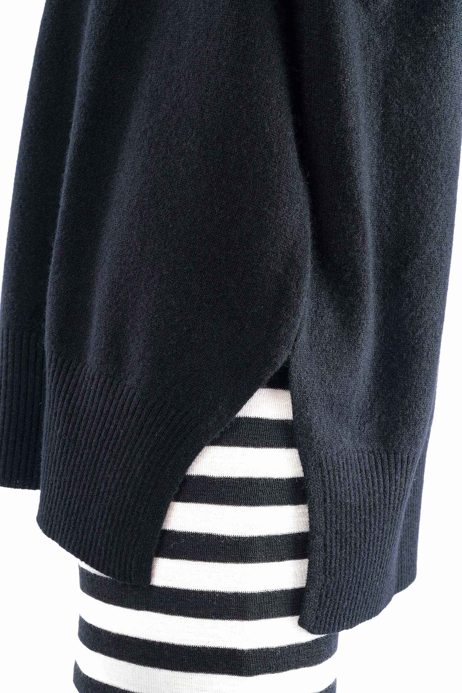 Kaschmir Pullover - Schwarz - 24116A